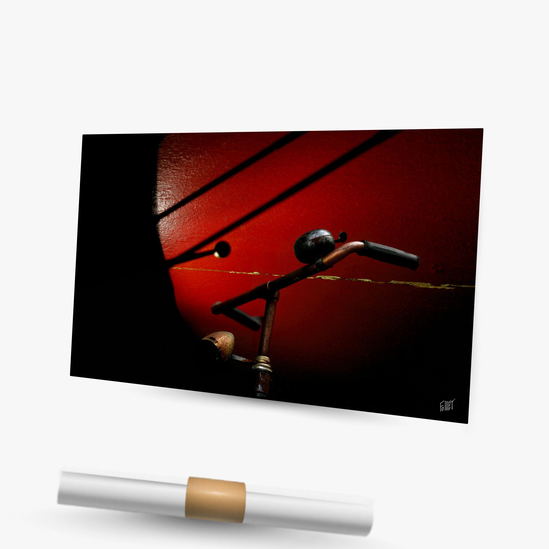 Amsterdam's bikes 2 ~ affiche (45 x 30 cm) – Image 2