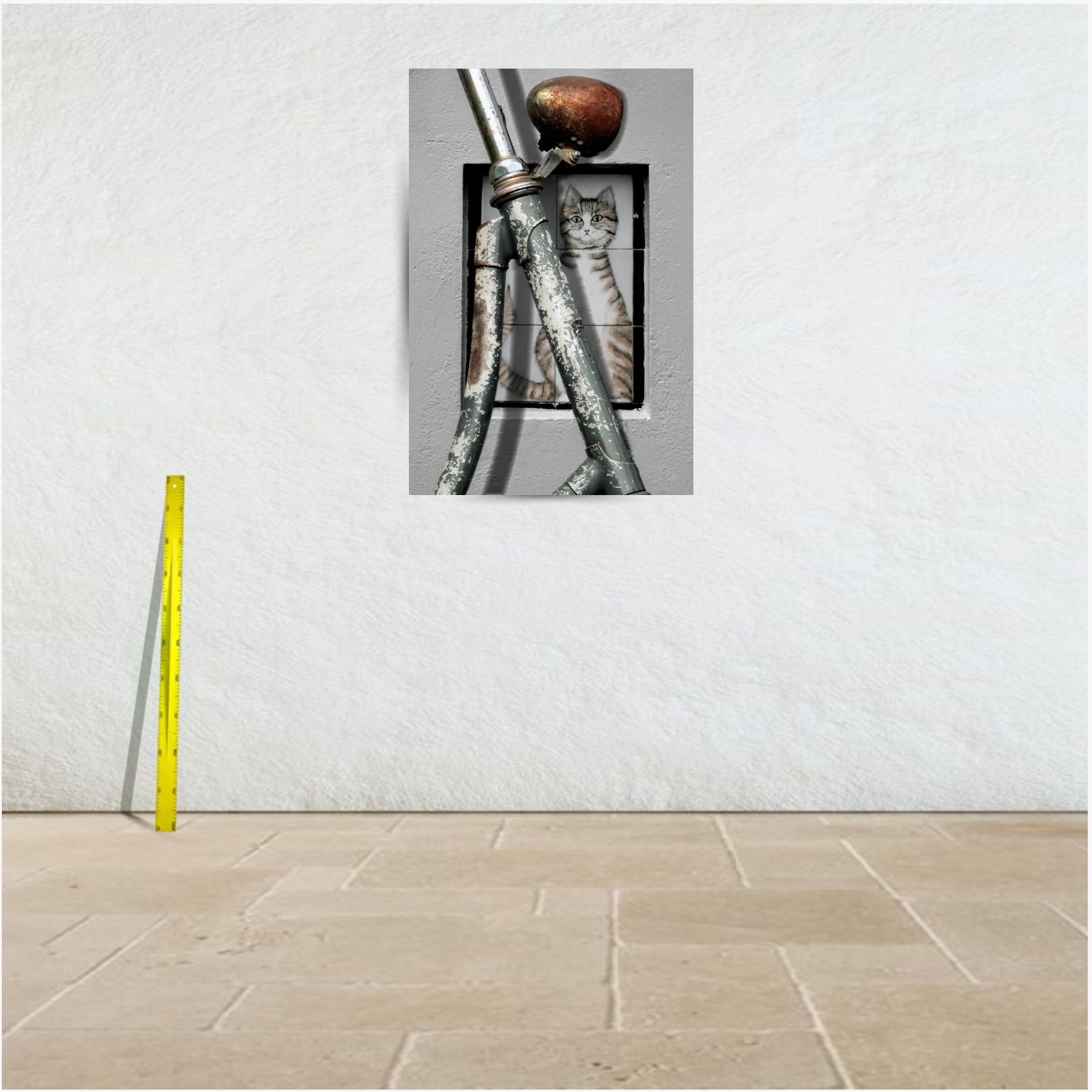 Amsterdam's bikes 3 ~ affiche (80 x 120 cm) – Image 3