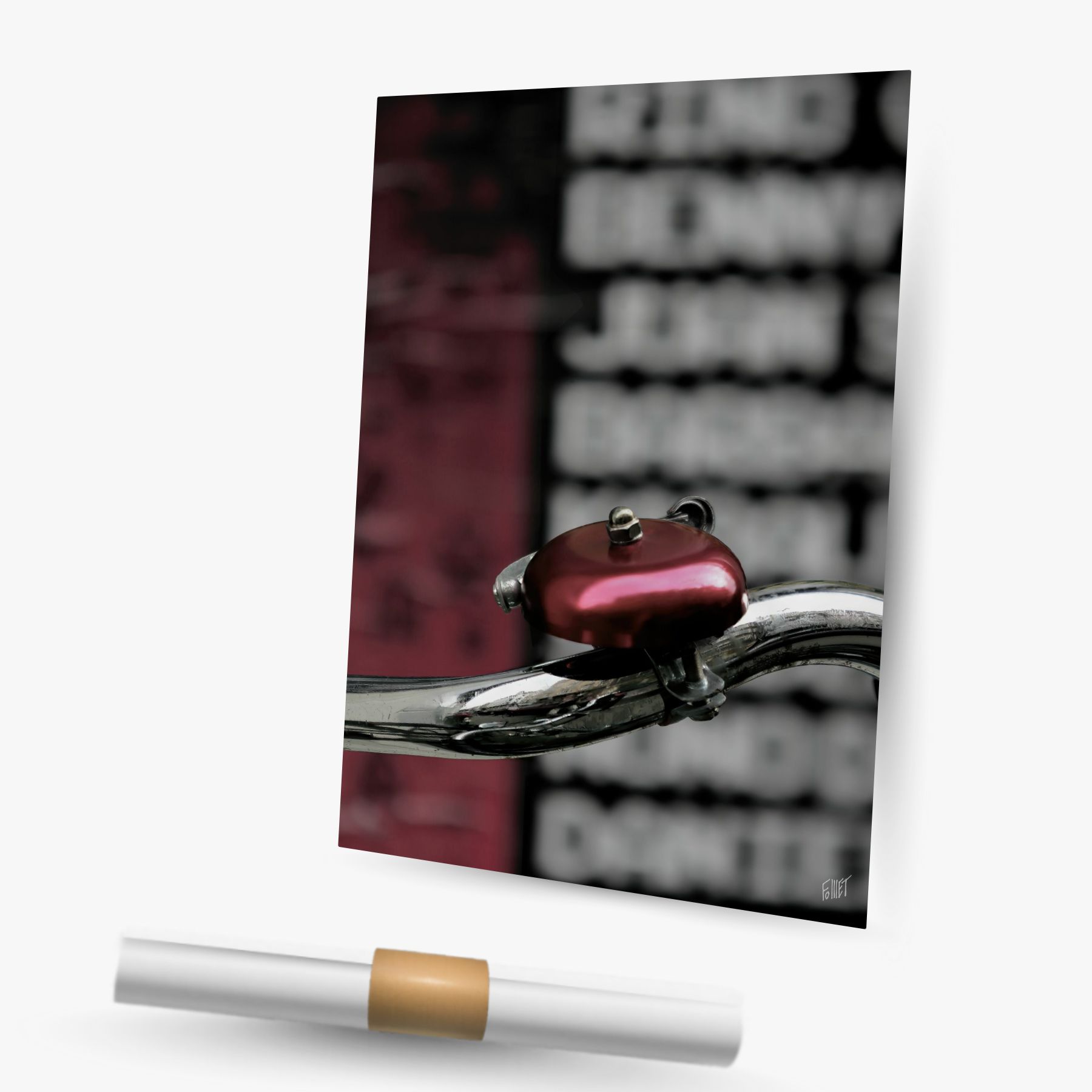 Amsterdam's bikes 4 ~ affiche (30 x 45 cm) – Image 2