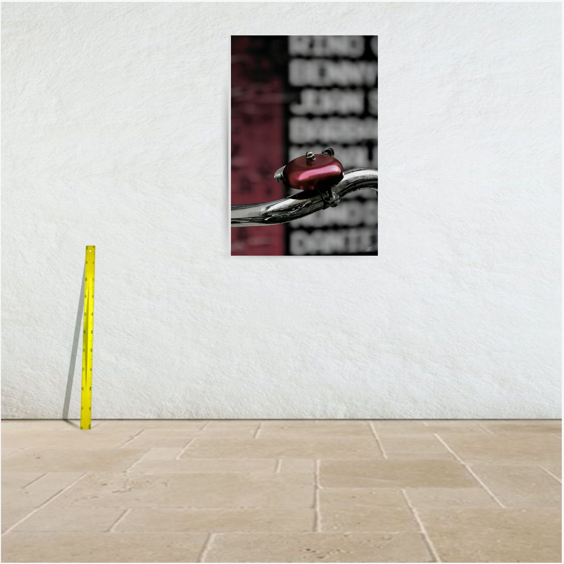 Amsterdam's bikes 4 ~ toile (80 x 120 cm) – Image 3