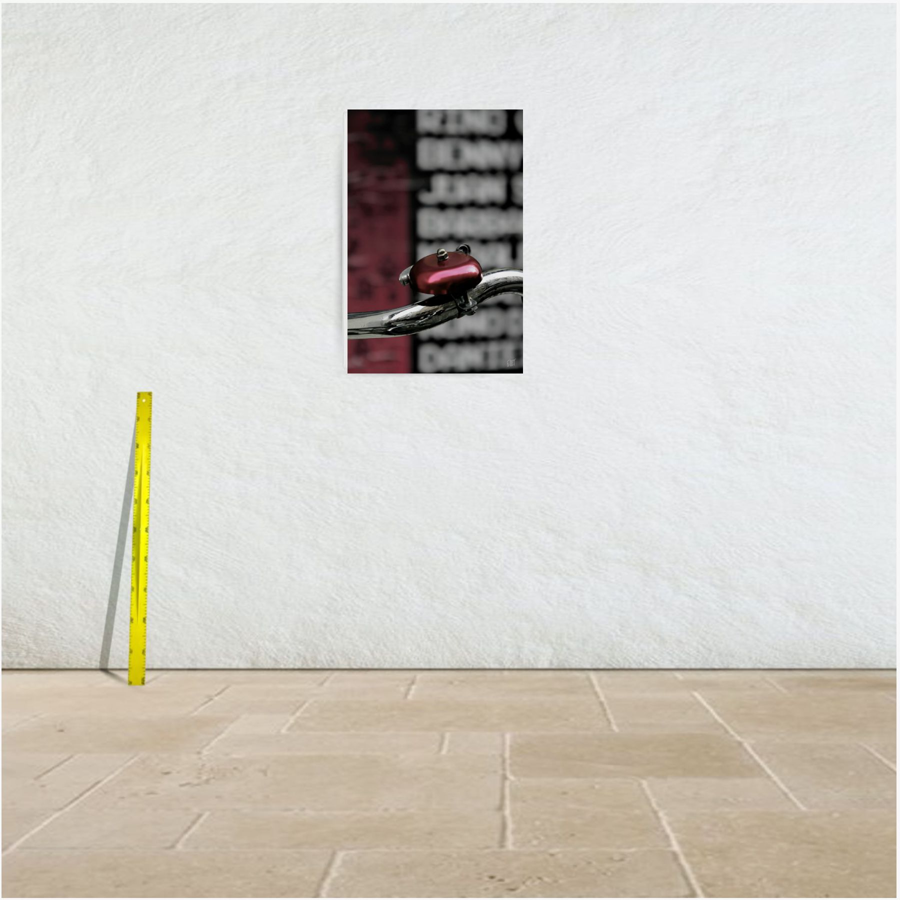 Amsterdam's bikes 4 ~ toile (60 x 90 cm) – Image 3