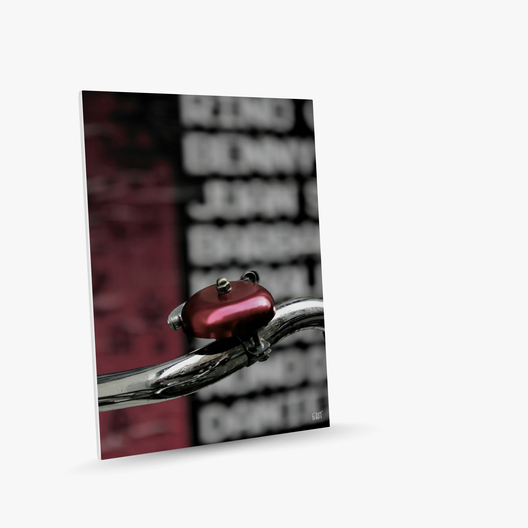 Amsterdam's bikes 4 ~ toile (60 x 90 cm) – Image 2