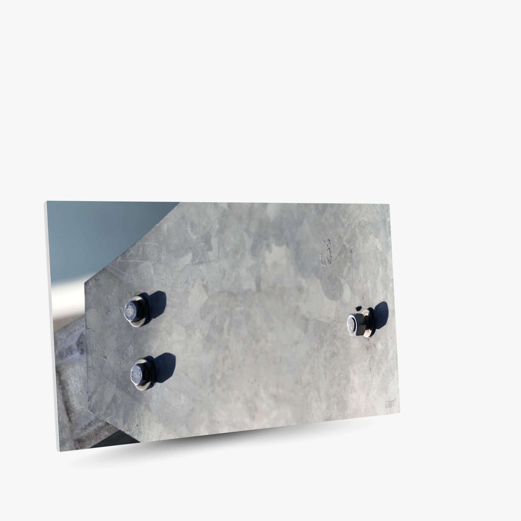 inox line 1 ~ toile (90 x 60 cm) – Image 2