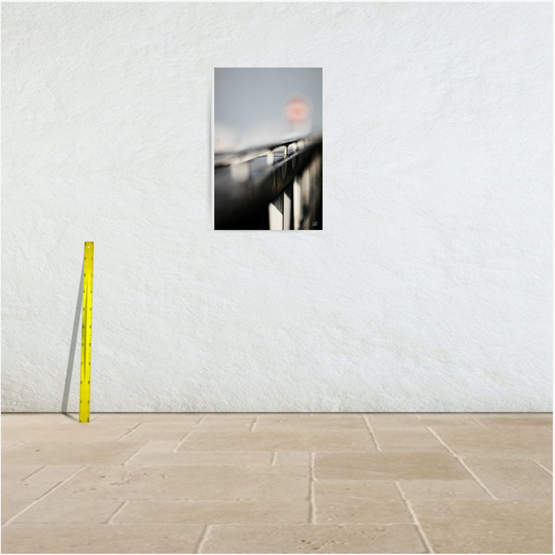 inox line 3 ~ toile (60 x 90 cm) – Image 3