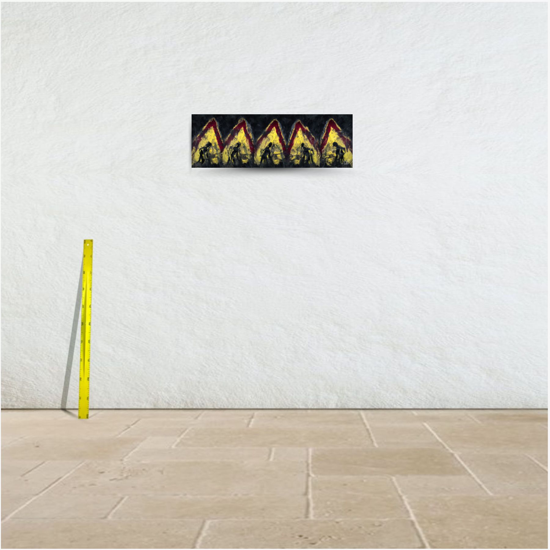 men at work ~ tirage limité n° 3/20 (90 x 30 cm) – Image 3