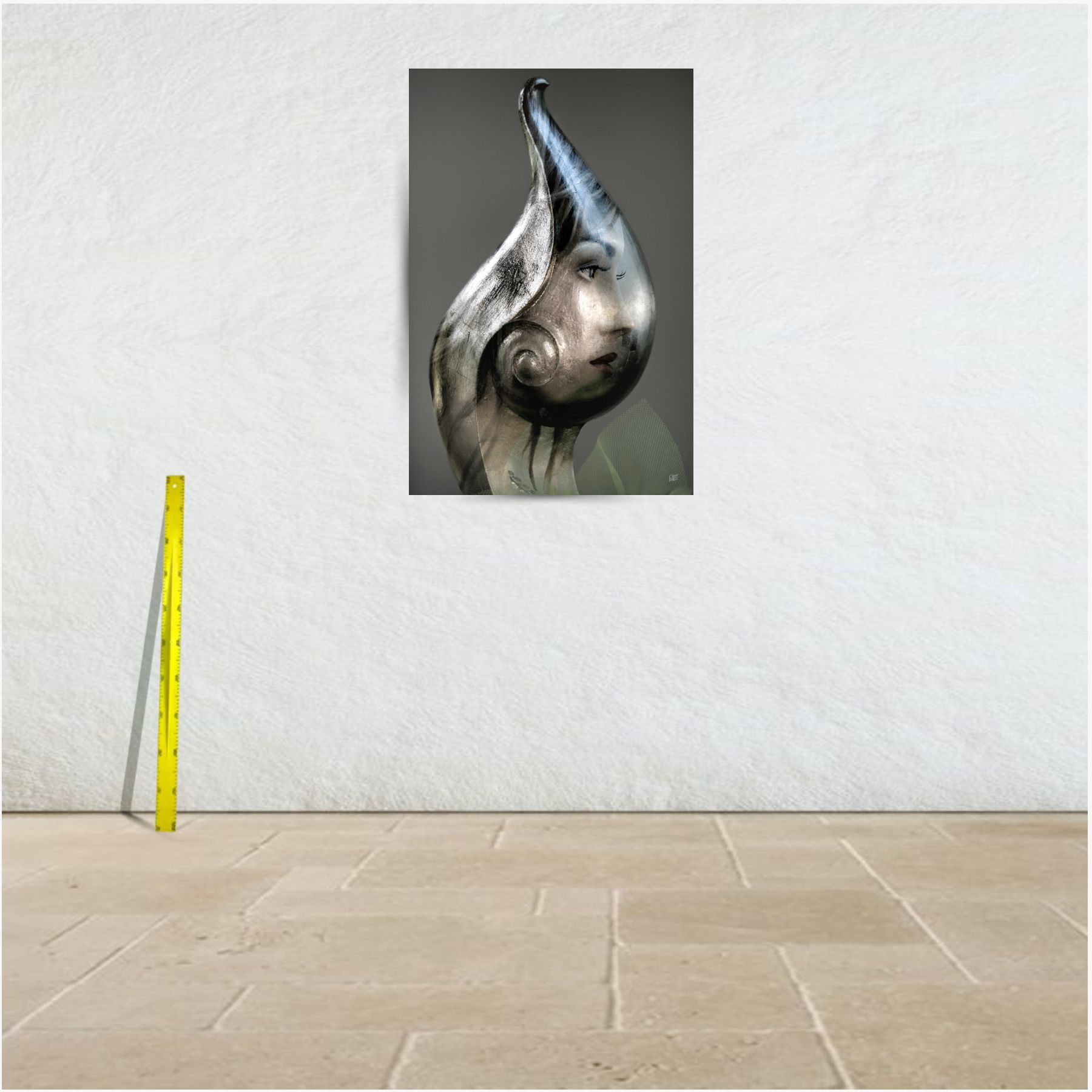 femme cachemire ~ affiche (80 x 120 cm) – Image 3