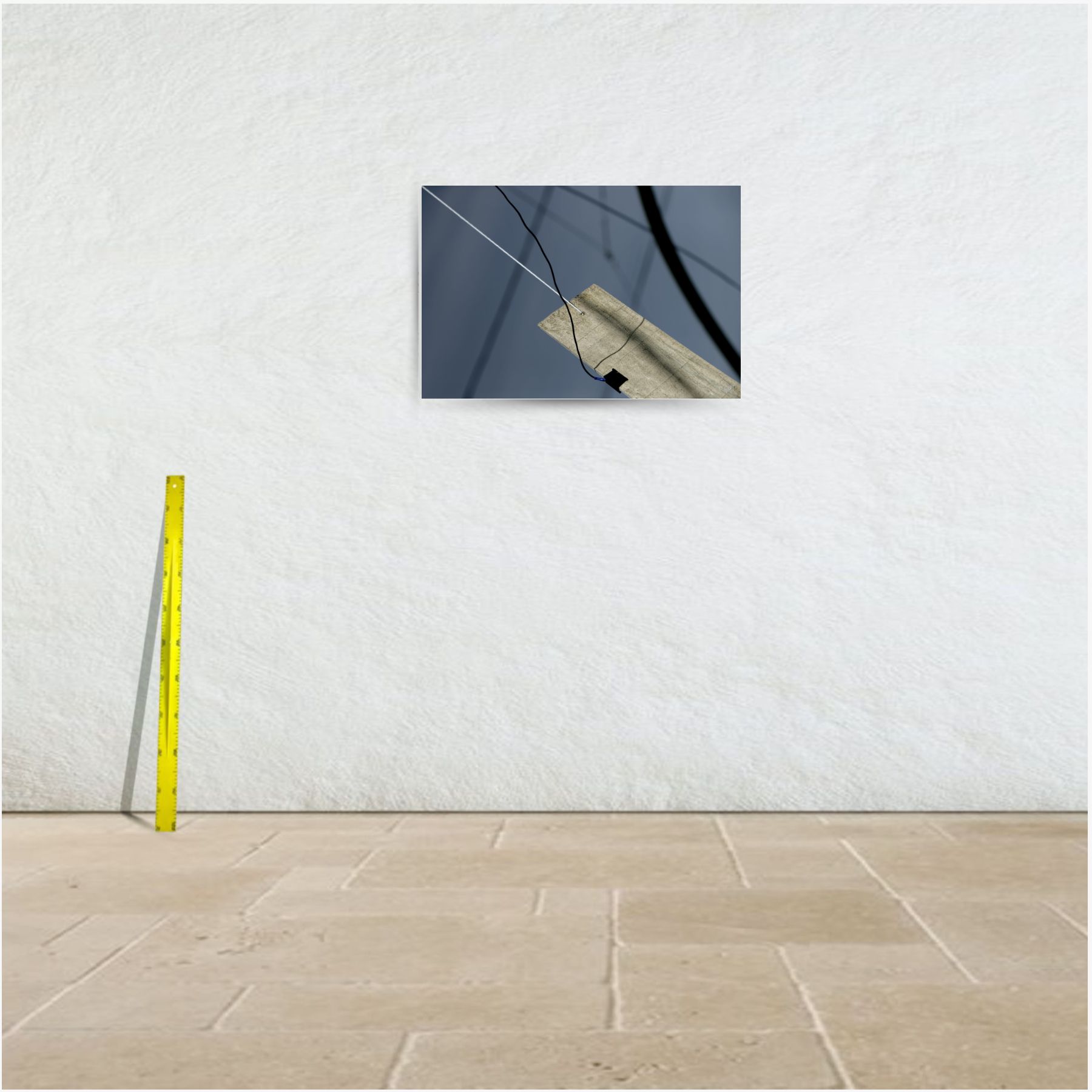 wood song 1 ~ toile (90 x 60 cm) – Image 3