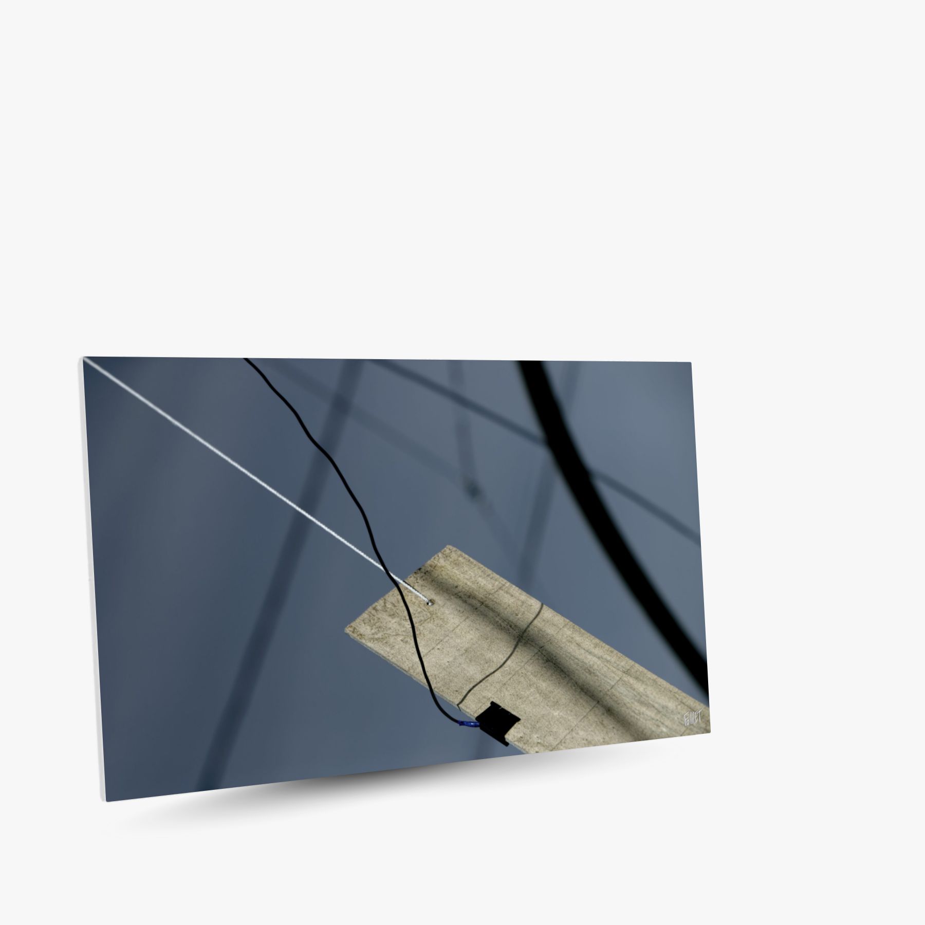 wood song 1 ~ toile (90 x 60 cm) – Image 2