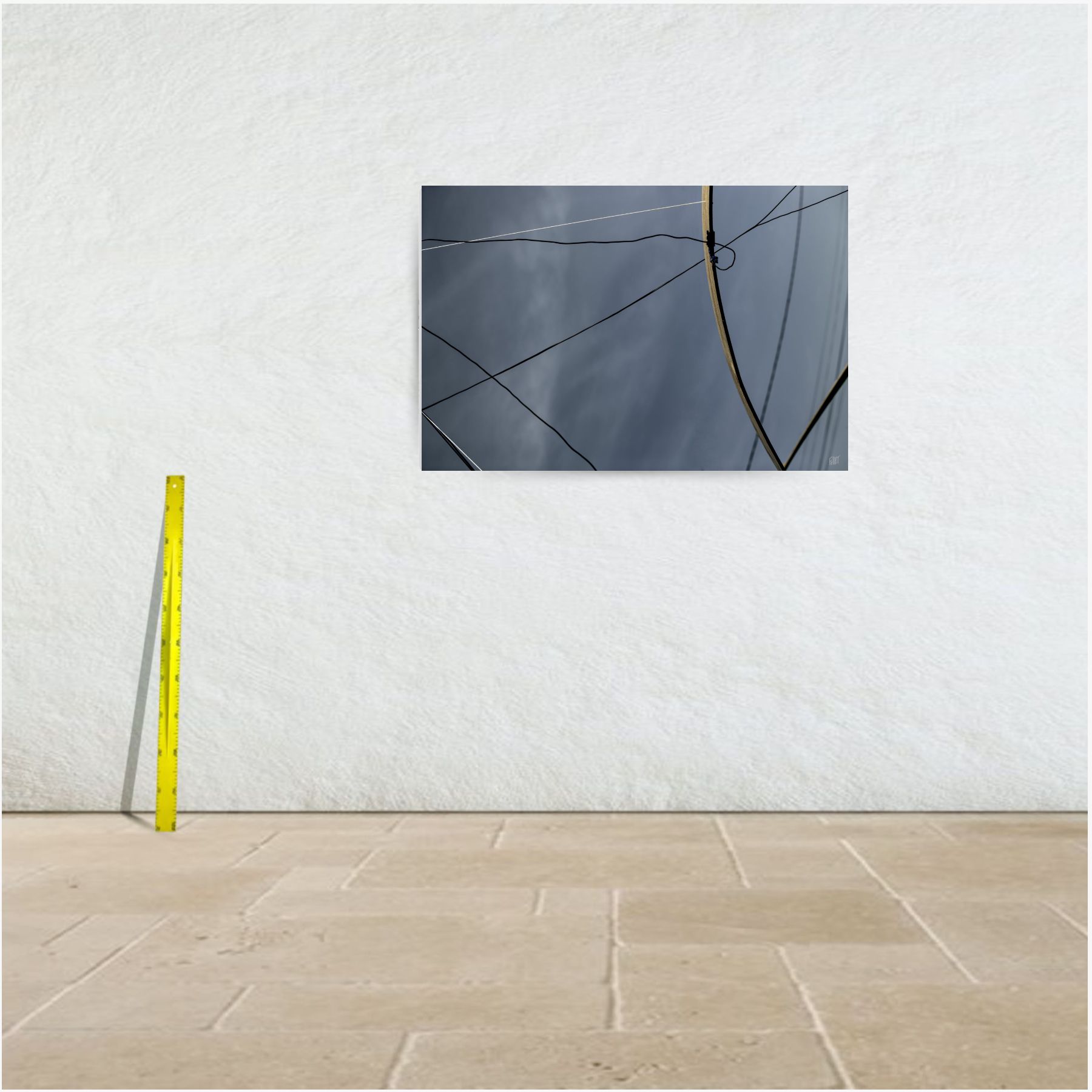 wood song 2 ~ toile (120 x 80 cm) – Image 3