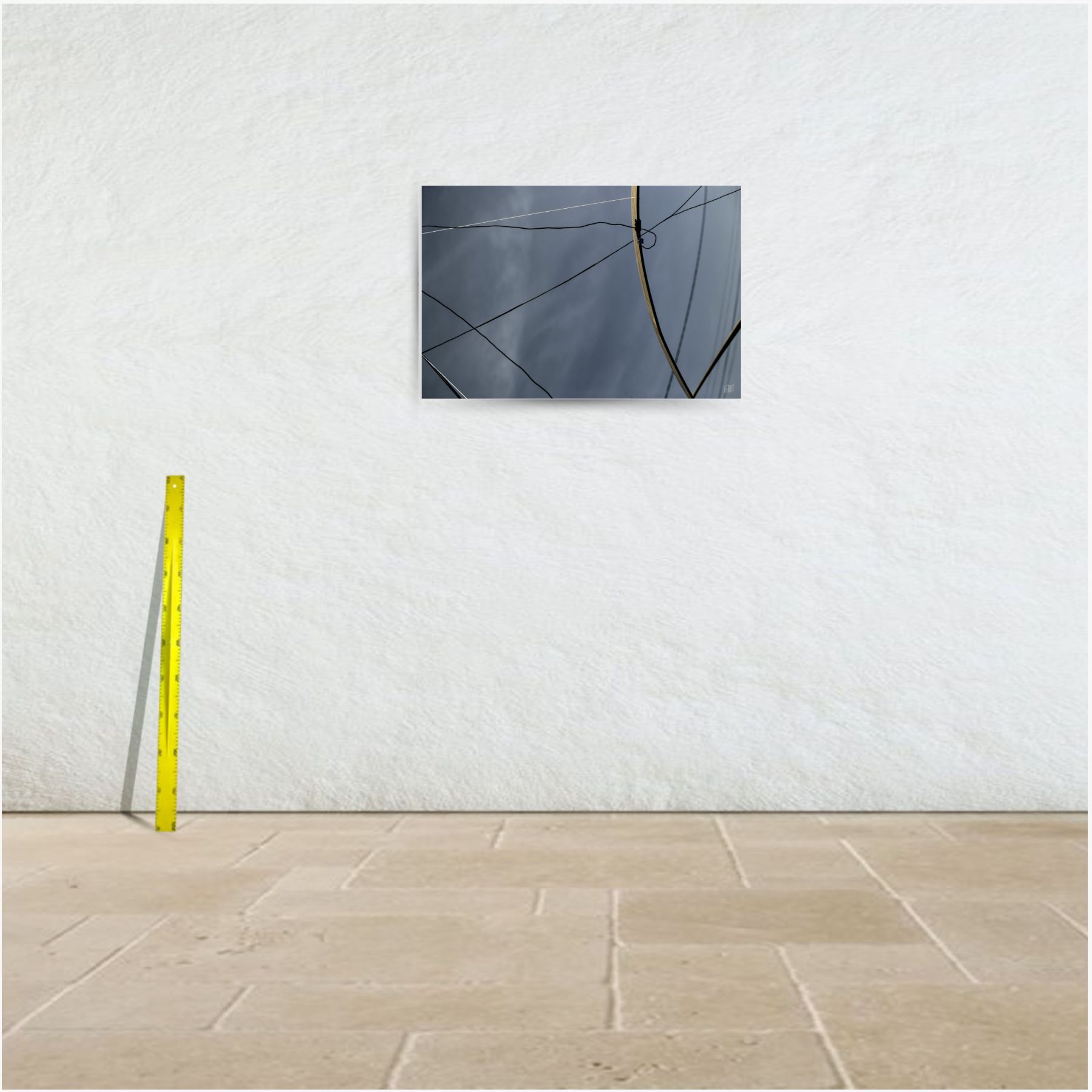 wood song 2 ~ toile (90 x 60 cm) – Image 3