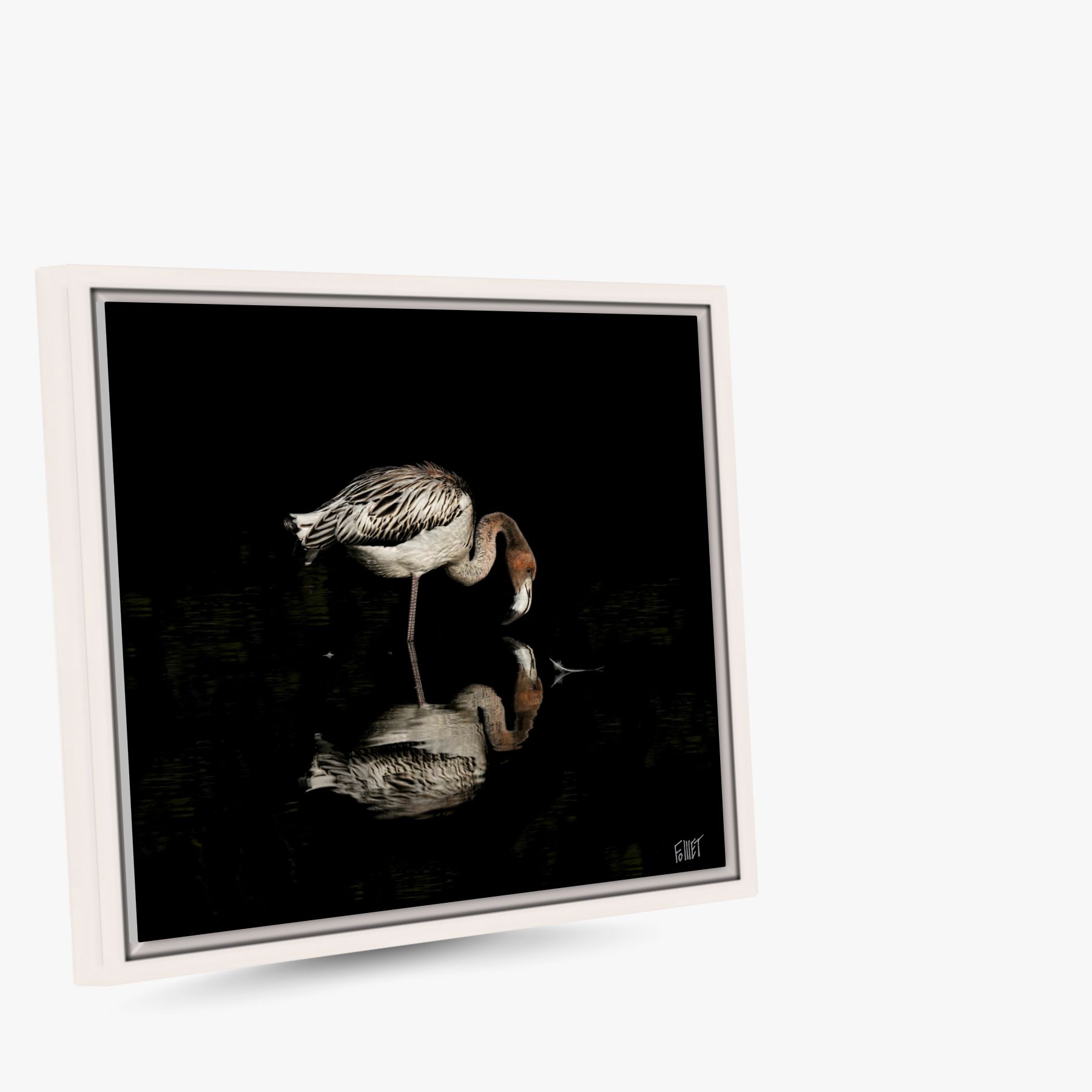 monolog ~ toile encadrée (40 x 40 cm) – Image 2