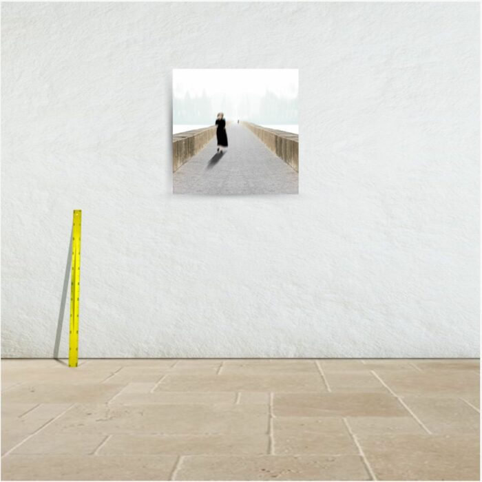 crossing the bridge ~ affiche (80 x 80 cm) – Image 3