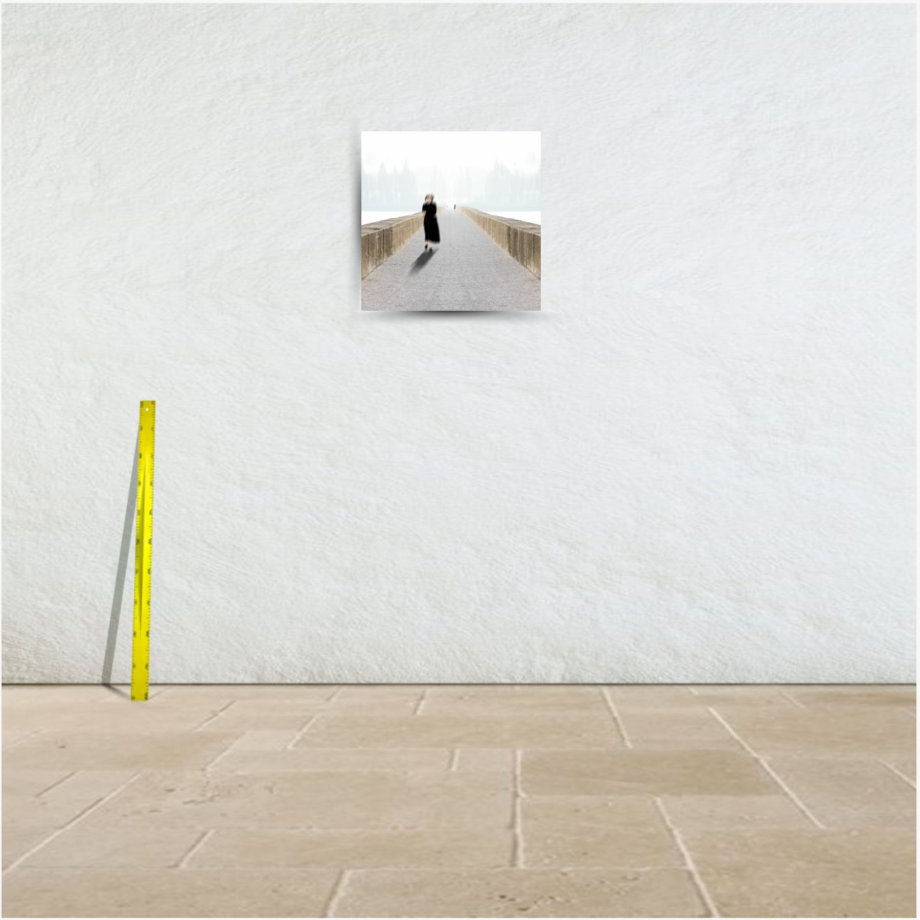 crossing the bridge ~ tirage limité n° 11/20 (60 x 60 cm) – Image 3