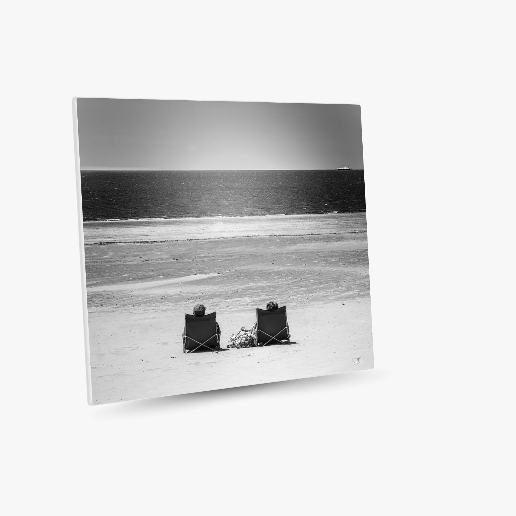 the boat ~ toile (80 x 80 cm) – Image 2