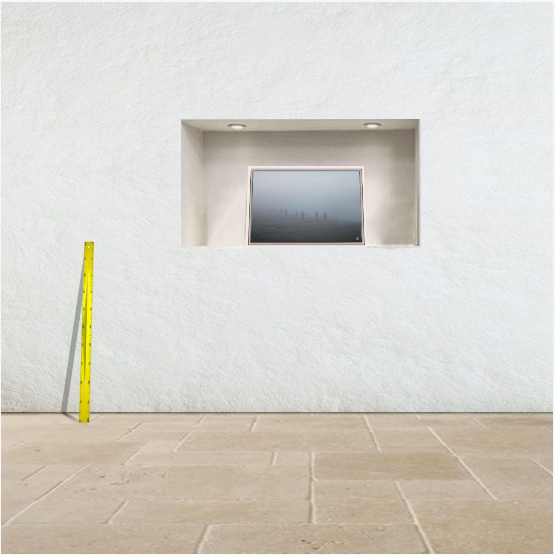 cohorte ~ toile encadrée (60 x 40 cm) – Image 3