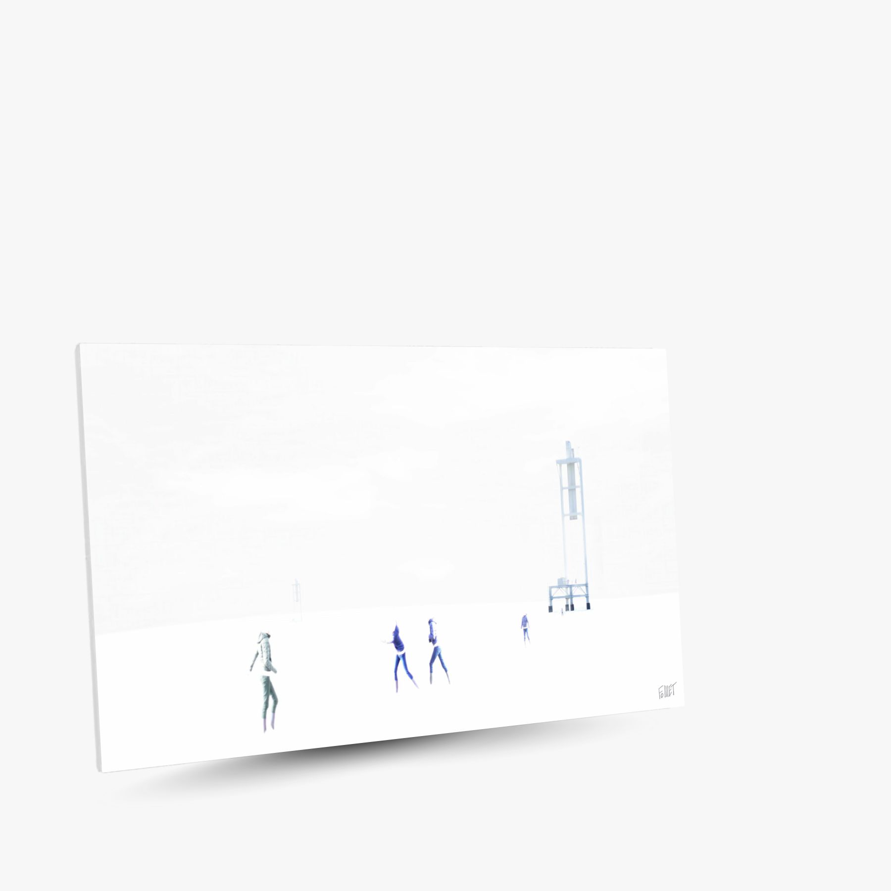 interférence ~ toile (90 x 60 cm) – Image 2