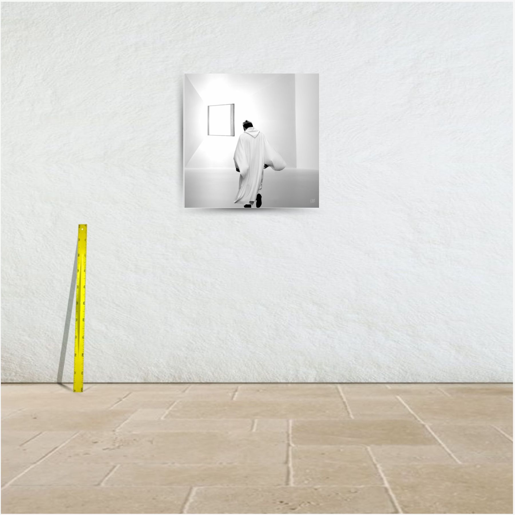 ghost ~ toile (80 x 80 cm) – Image 3