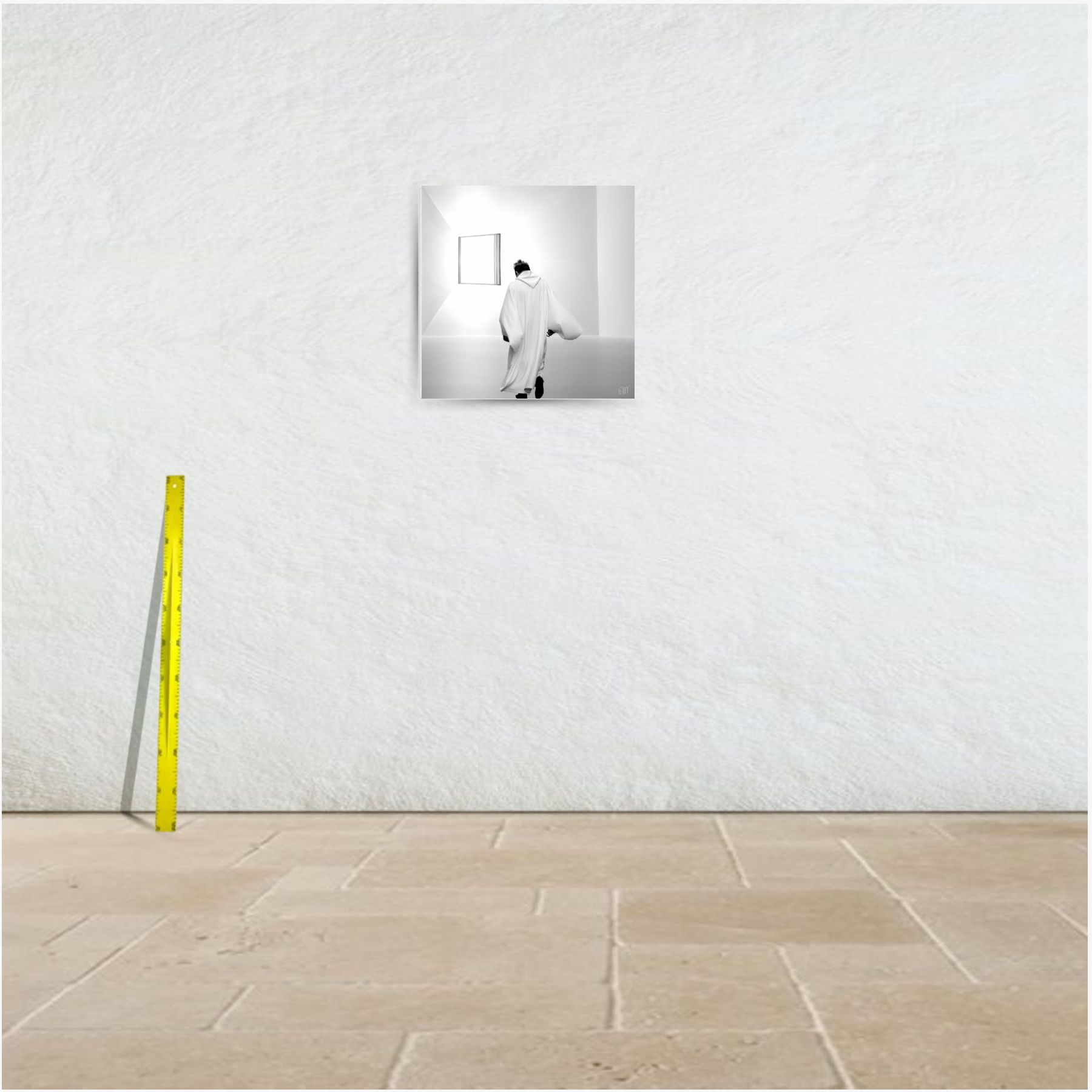 ghost ~ toile (60 x 60 cm) – Image 3