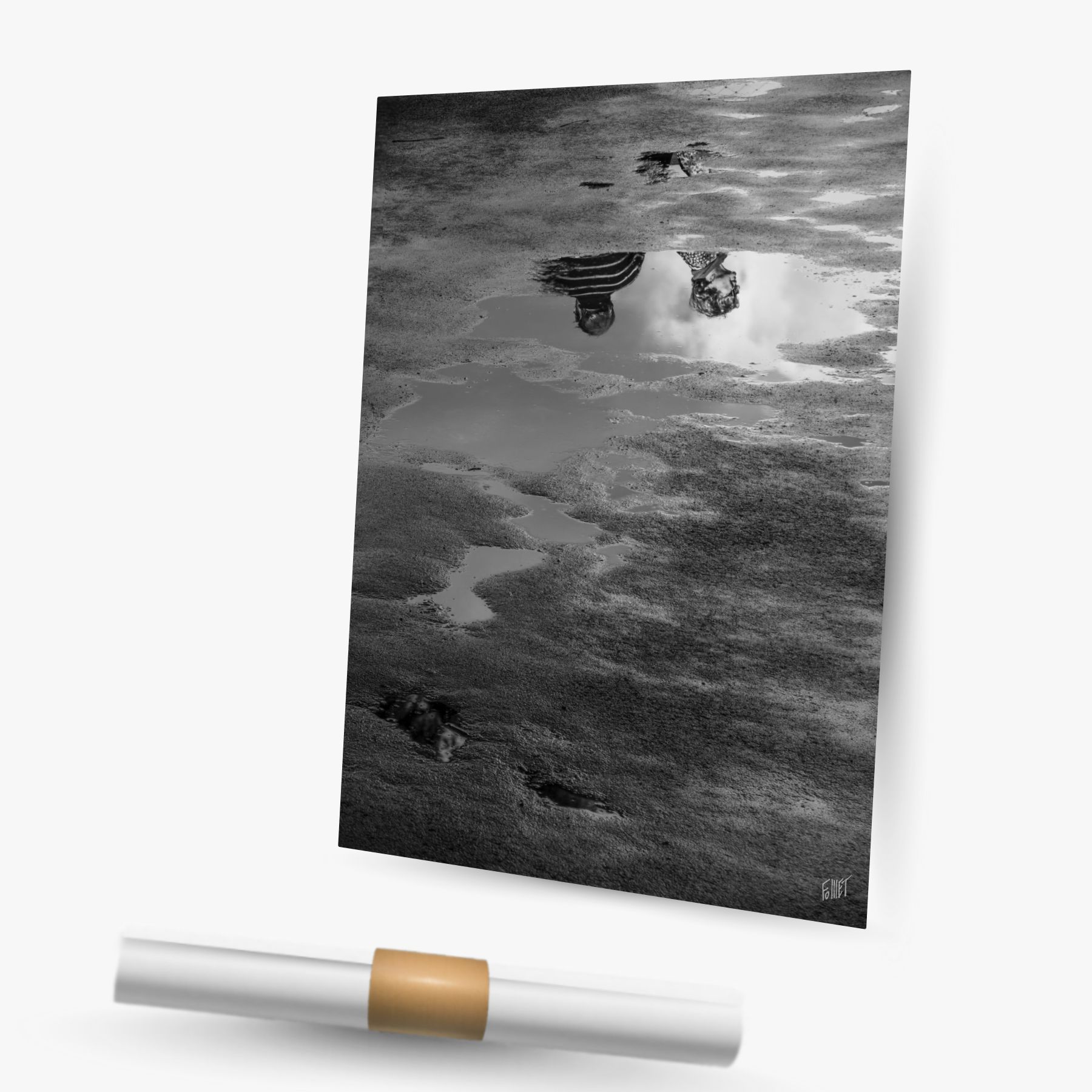 la flaque ~ affiche (80 x 120 cm) – Image 2