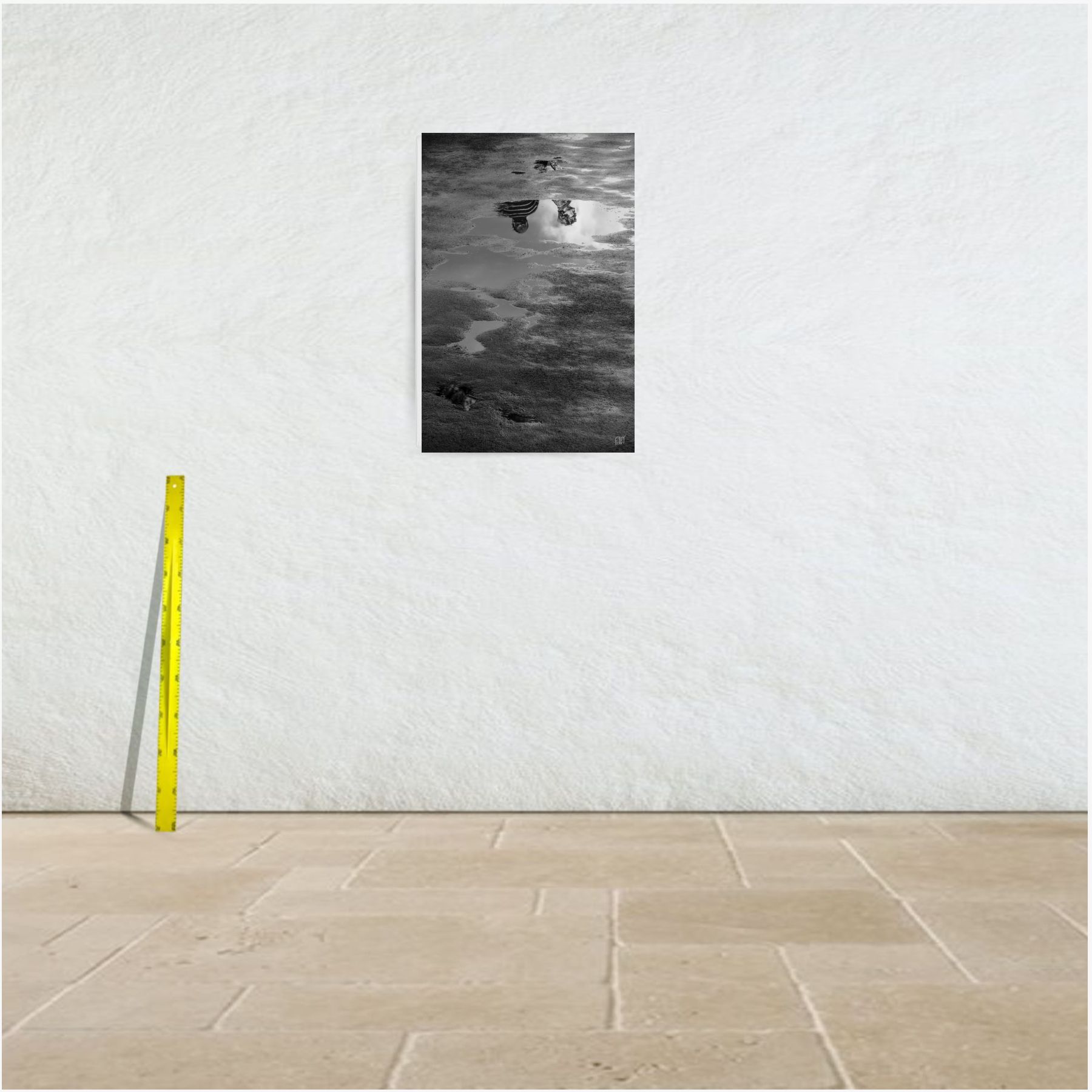 la flaque ~ toile (60 x 90 cm) – Image 3