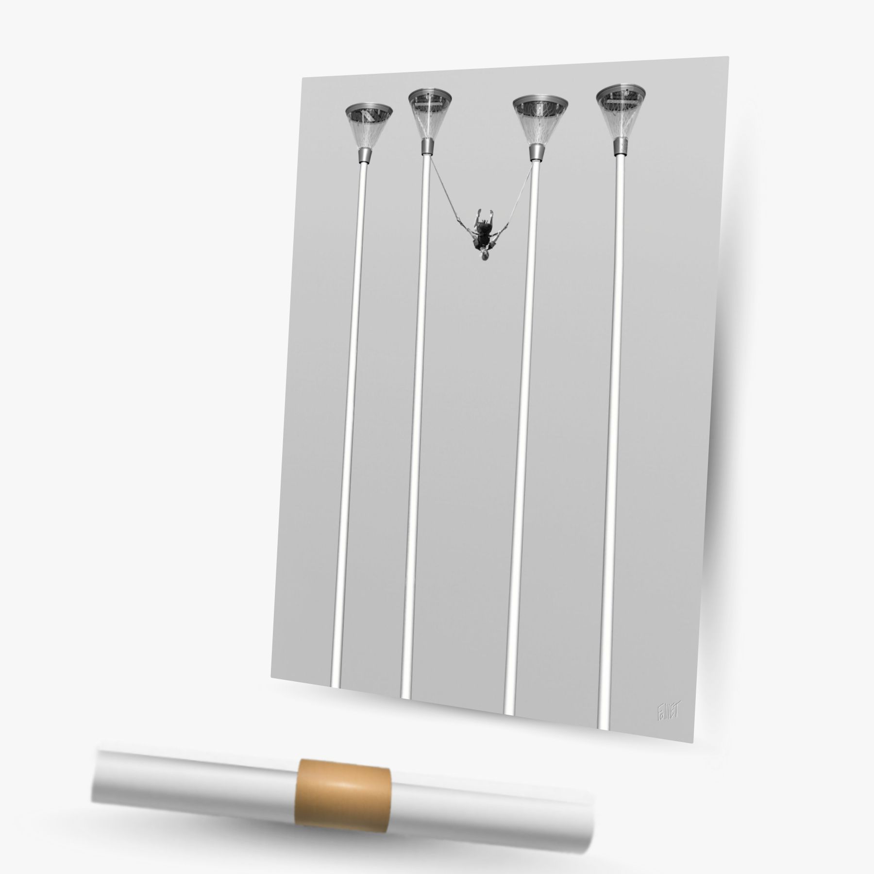 acrobatia ~ affiche (80 x 120 cm) – Image 2