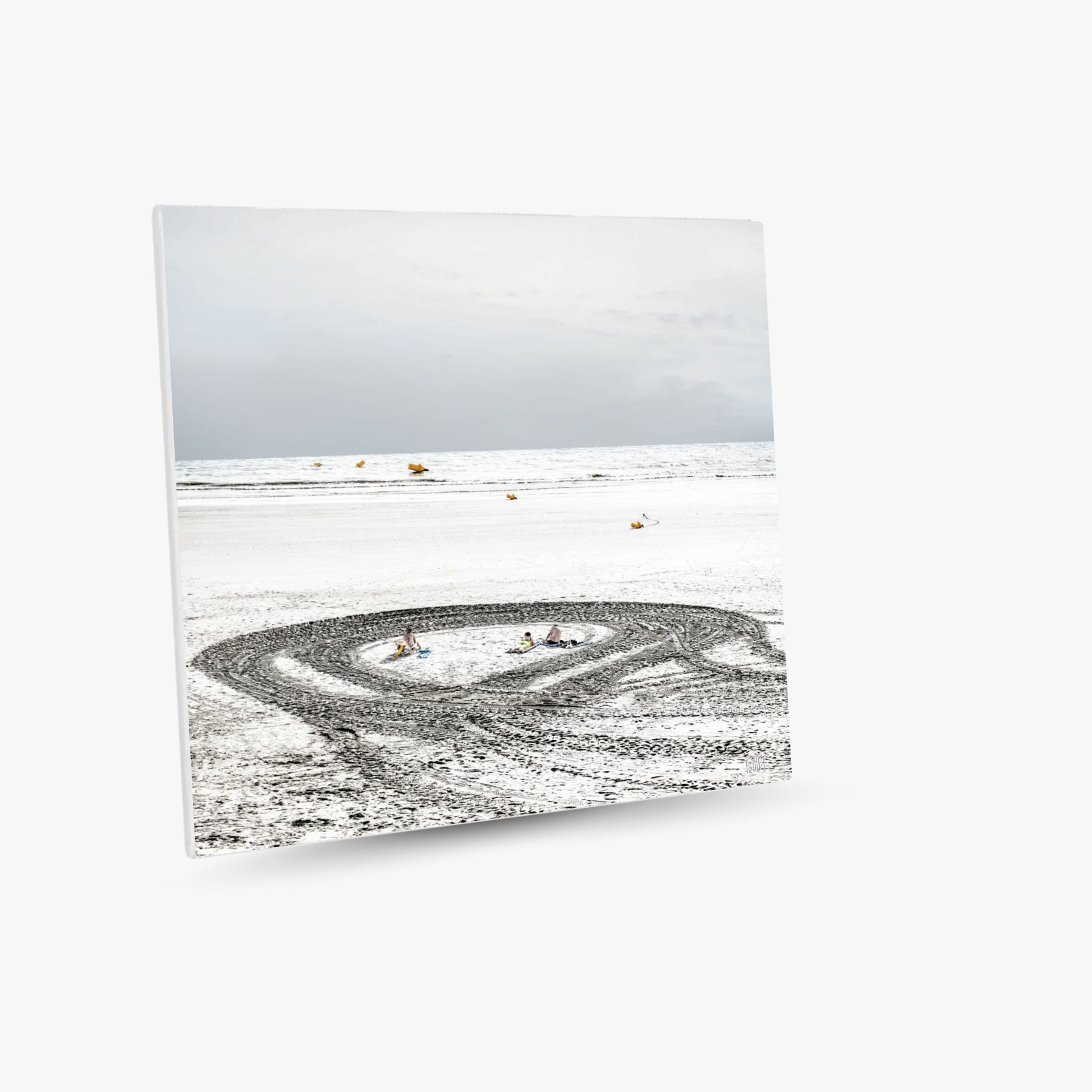 artefacts 2 ~ toile (80 x 80 cm) – Image 2