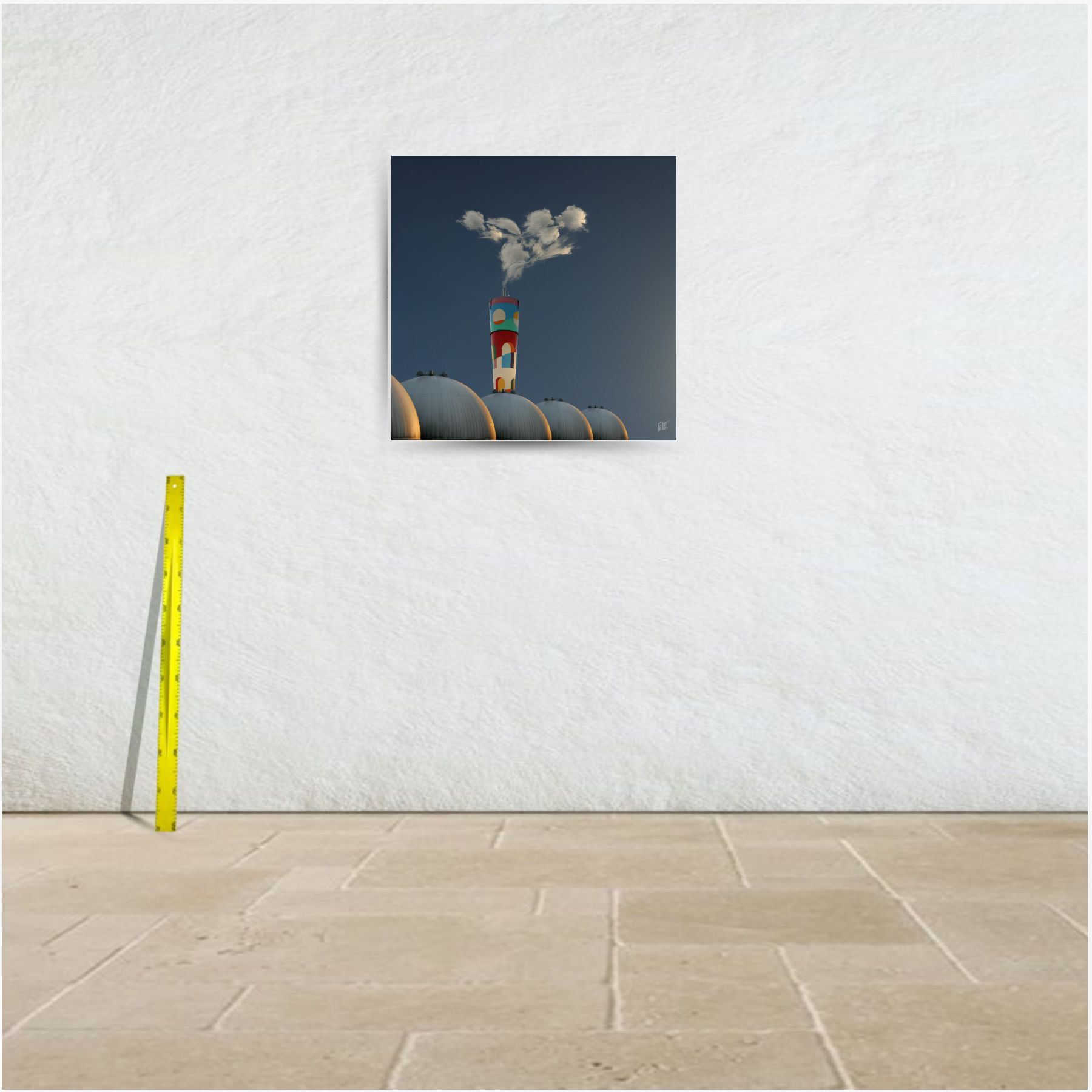 aspirance ~ toile (80 x 80 cm) – Image 3