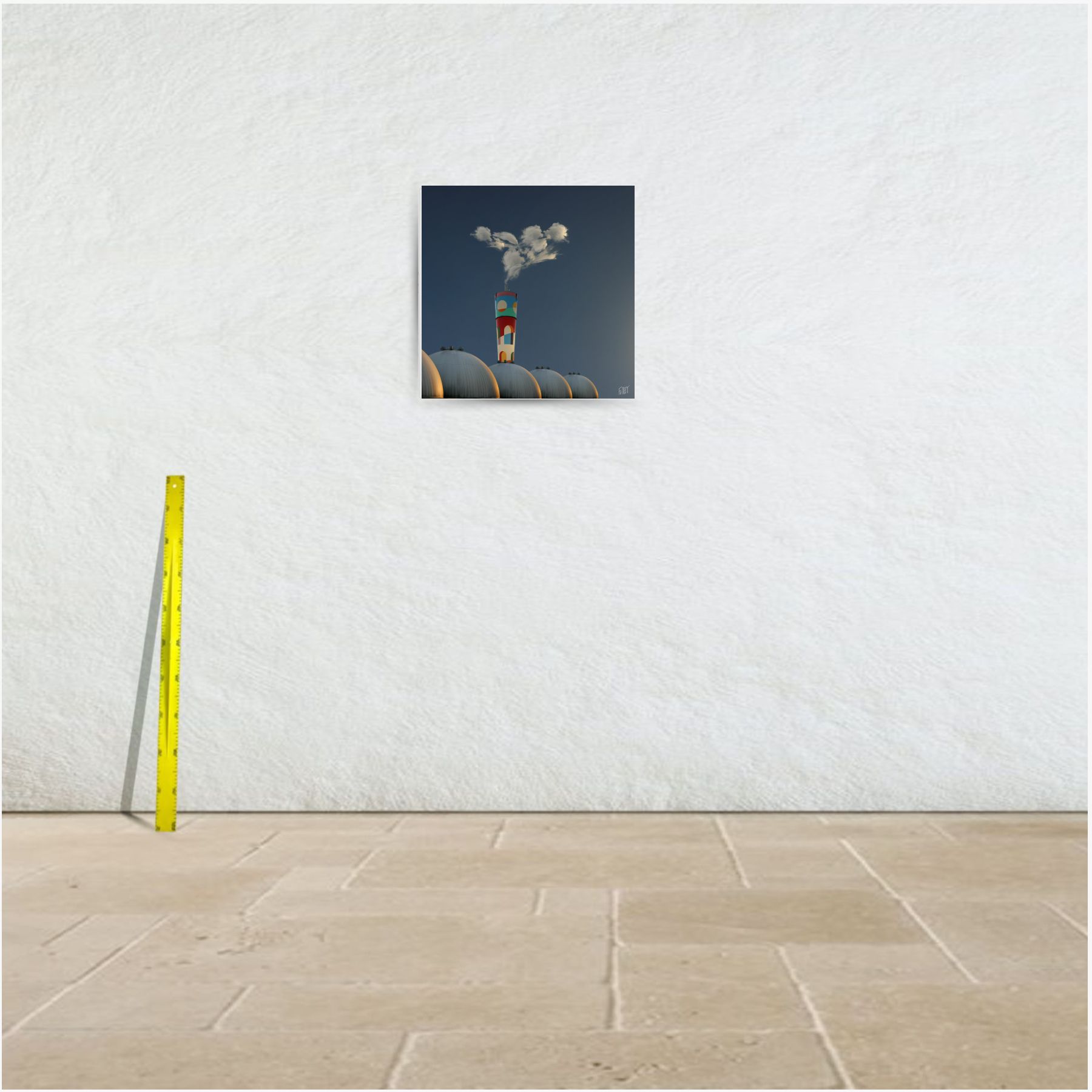 aspirance ~ toile (60 x 60 cm) – Image 3