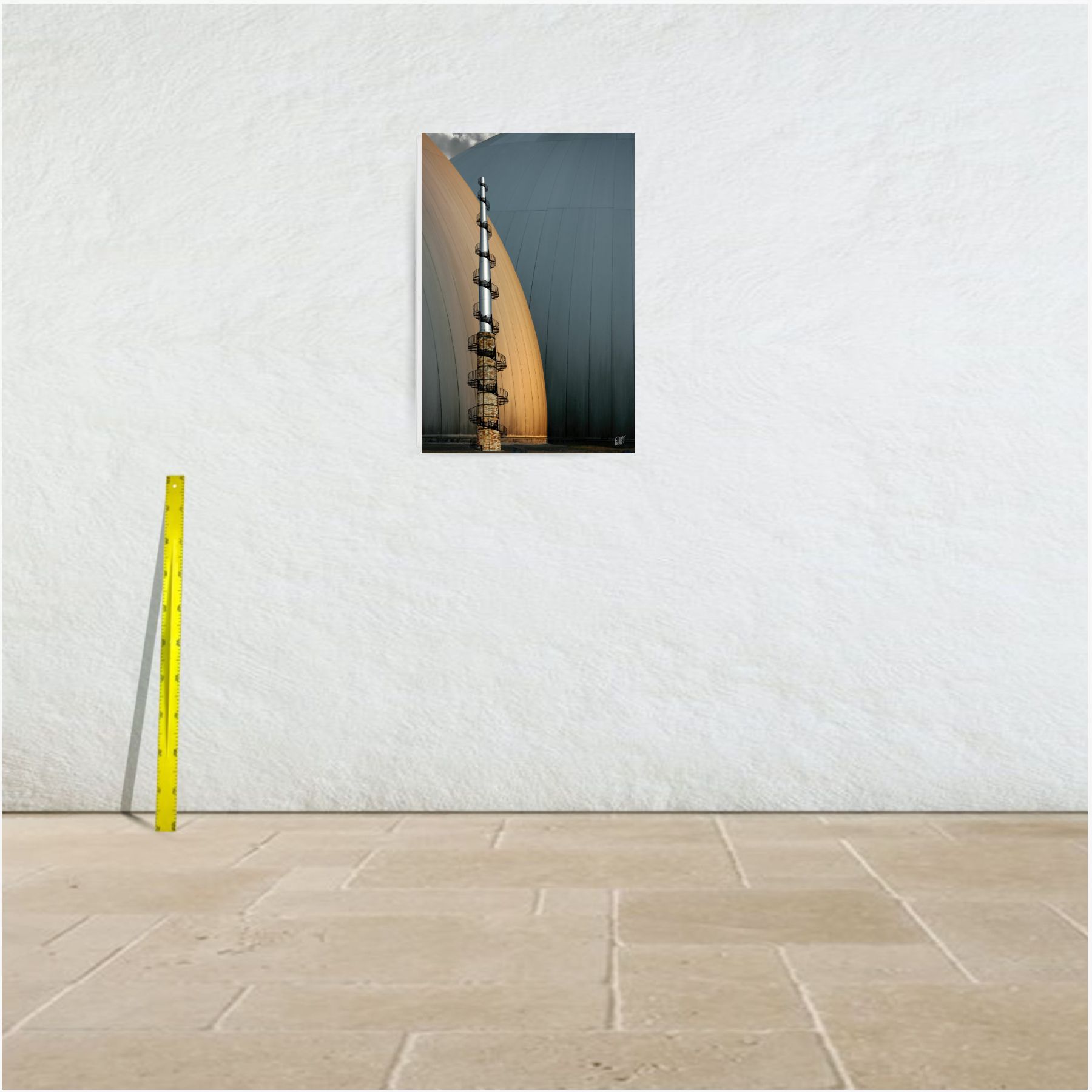 chemical ~ toile (60 x 90 cm) – Image 3