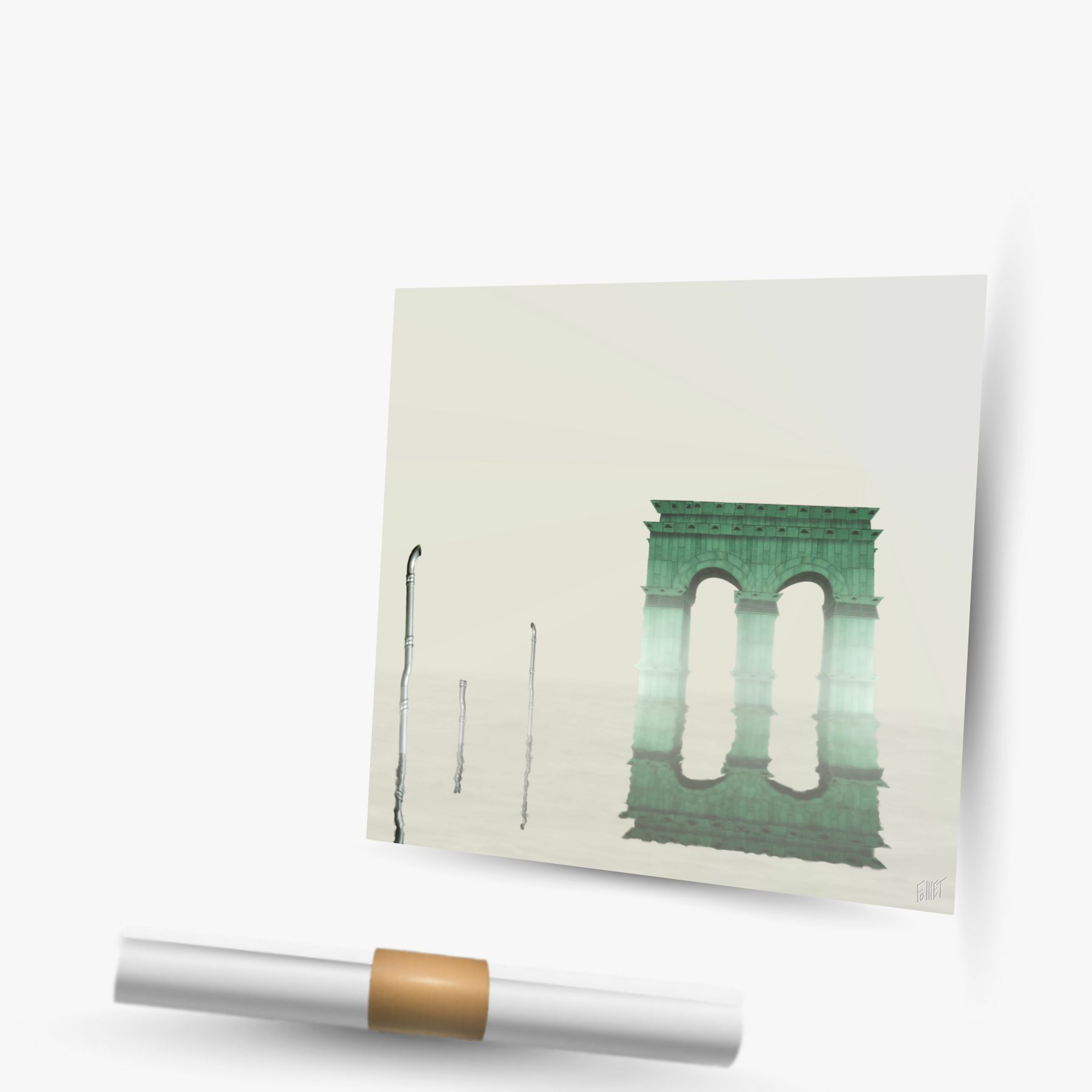 Gallia Germanicum ~ affiche (60 x 60 cm) – Image 2