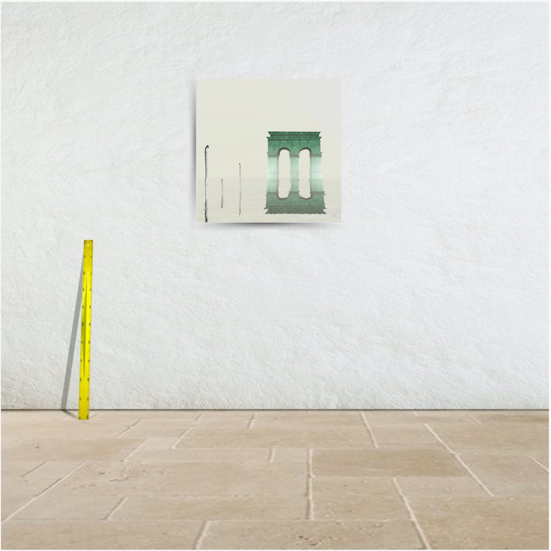 Gallia Germanicum ~ toile (80 x 80 cm) – Image 3