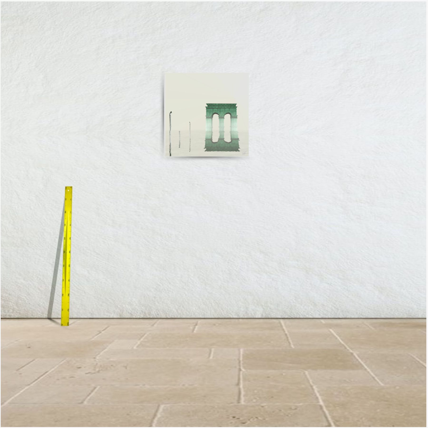 Gallia Germanicum ~ toile (60 x 60 cm) – Image 3