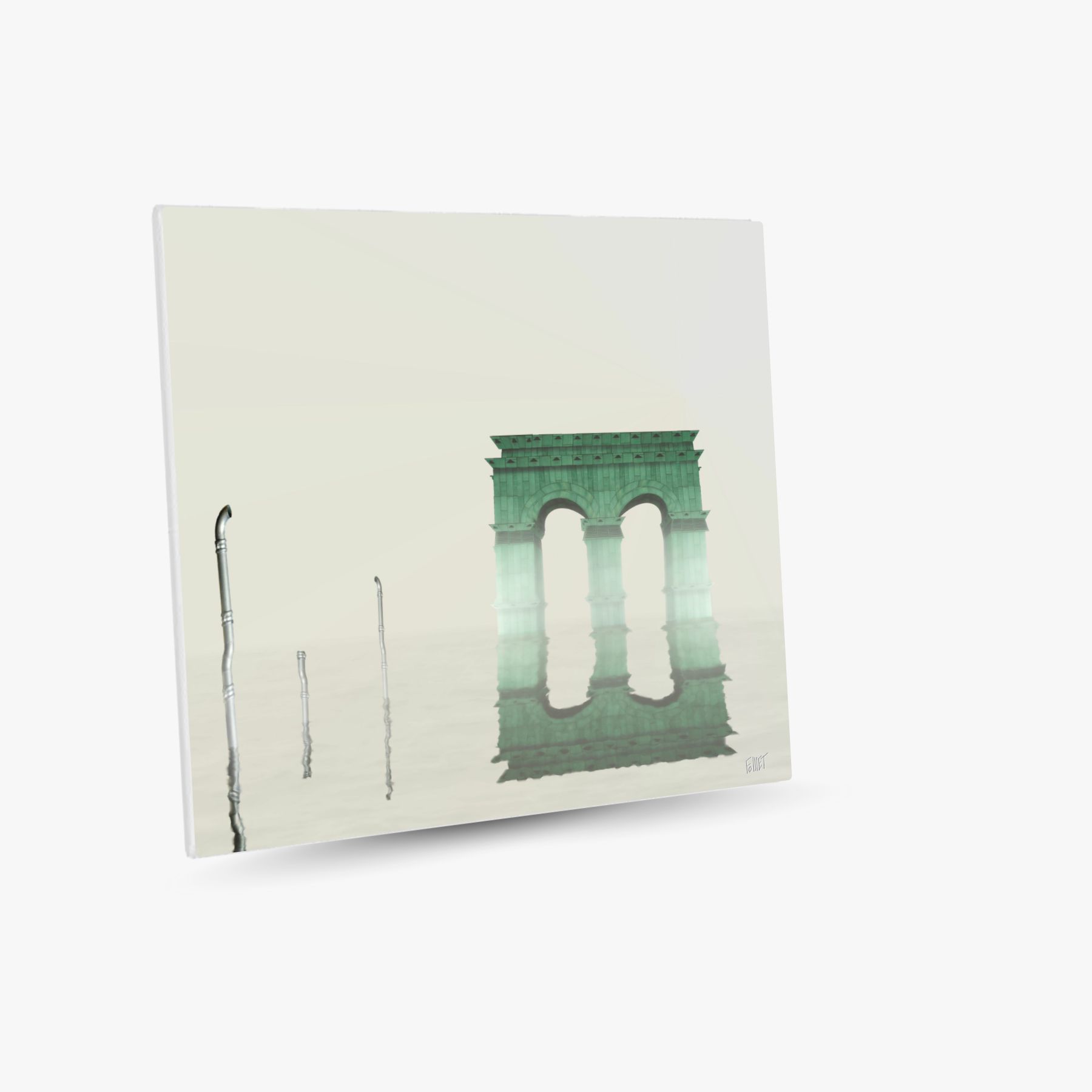 Gallia Germanicum ~ toile (80 x 80 cm) – Image 2