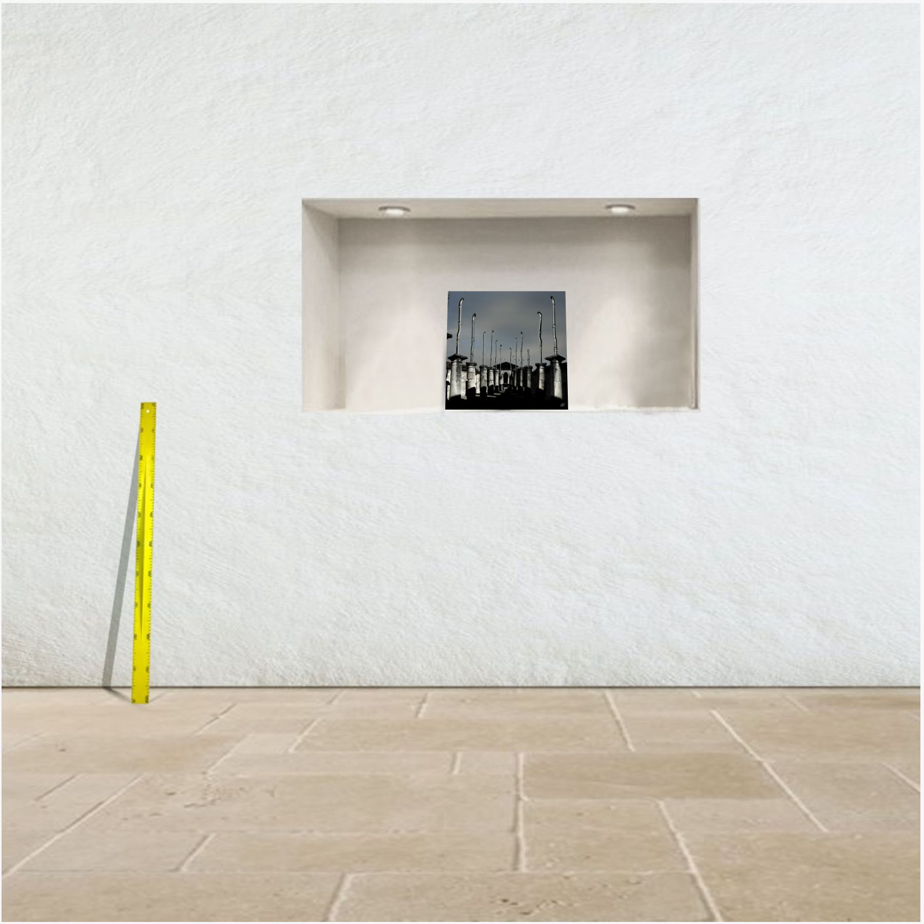 orgues gallo-romaines ~ affiche (40 x 40 cm) – Image 3