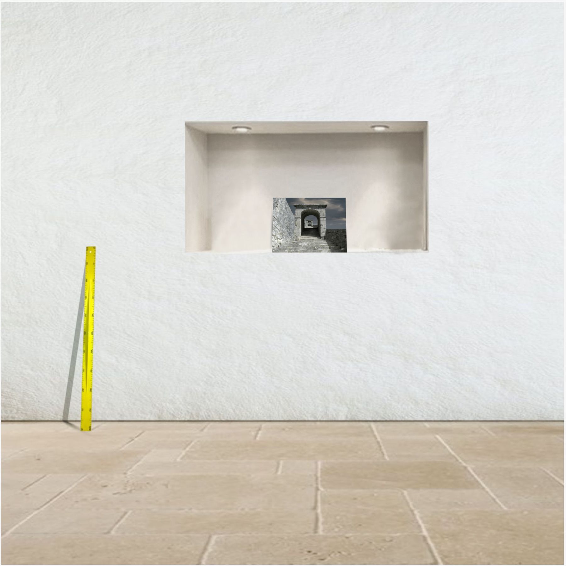 la grande muraille de Pons ~ affiche (40 x 30 cm) – Image 3