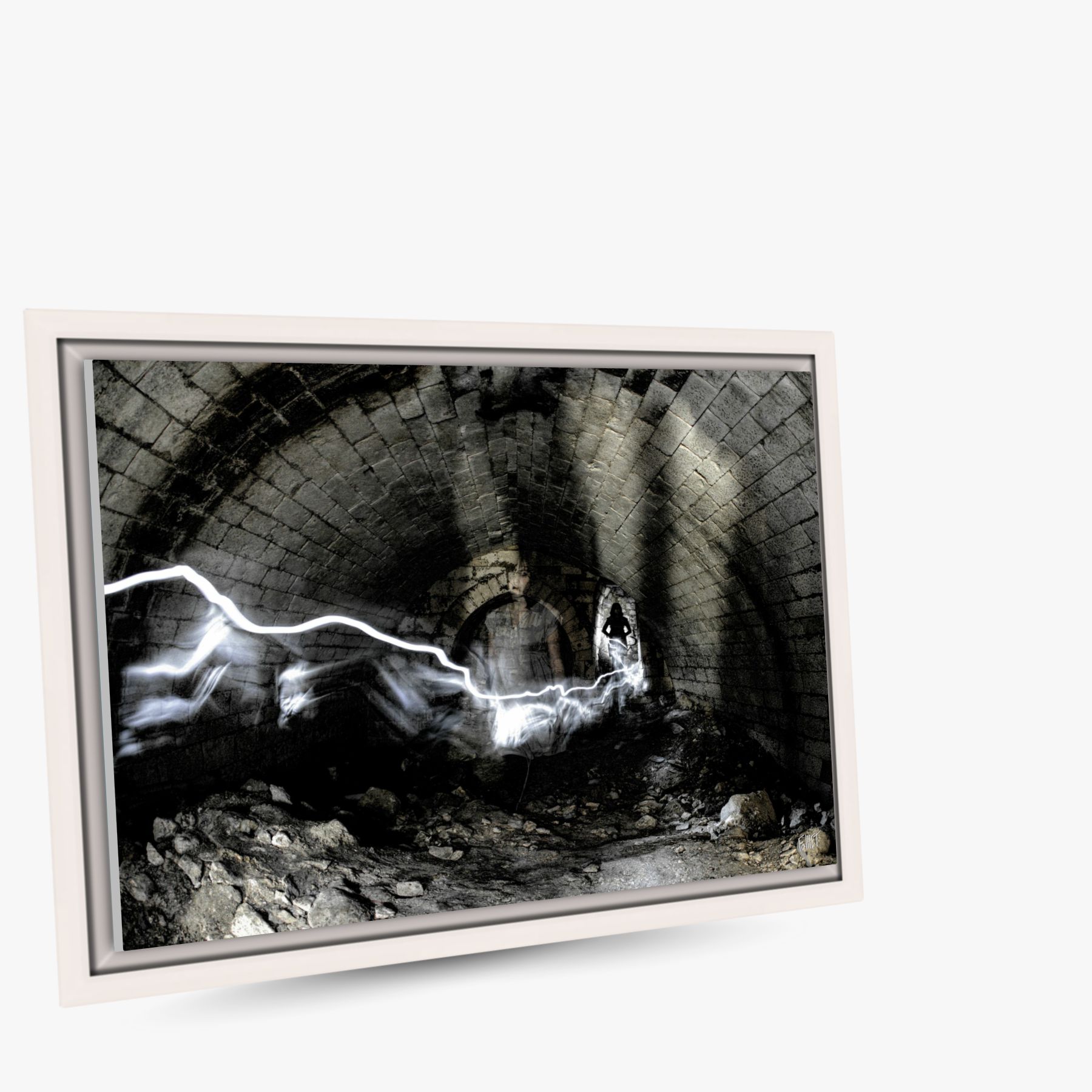errance 2 ~ toile encadrée (40 x 30 cm) – Image 2