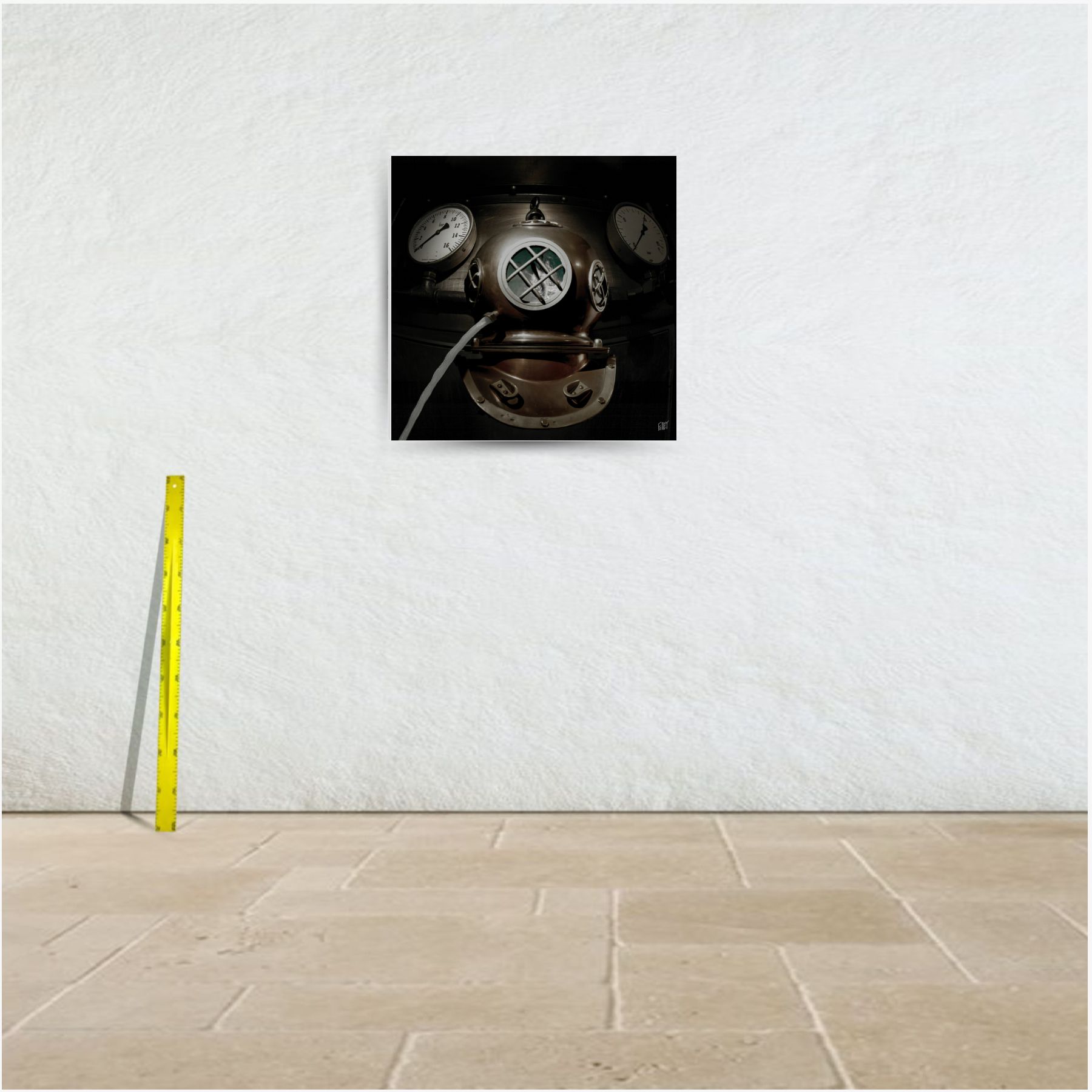 Némo ~ toile (80 x 80 cm) – Image 3