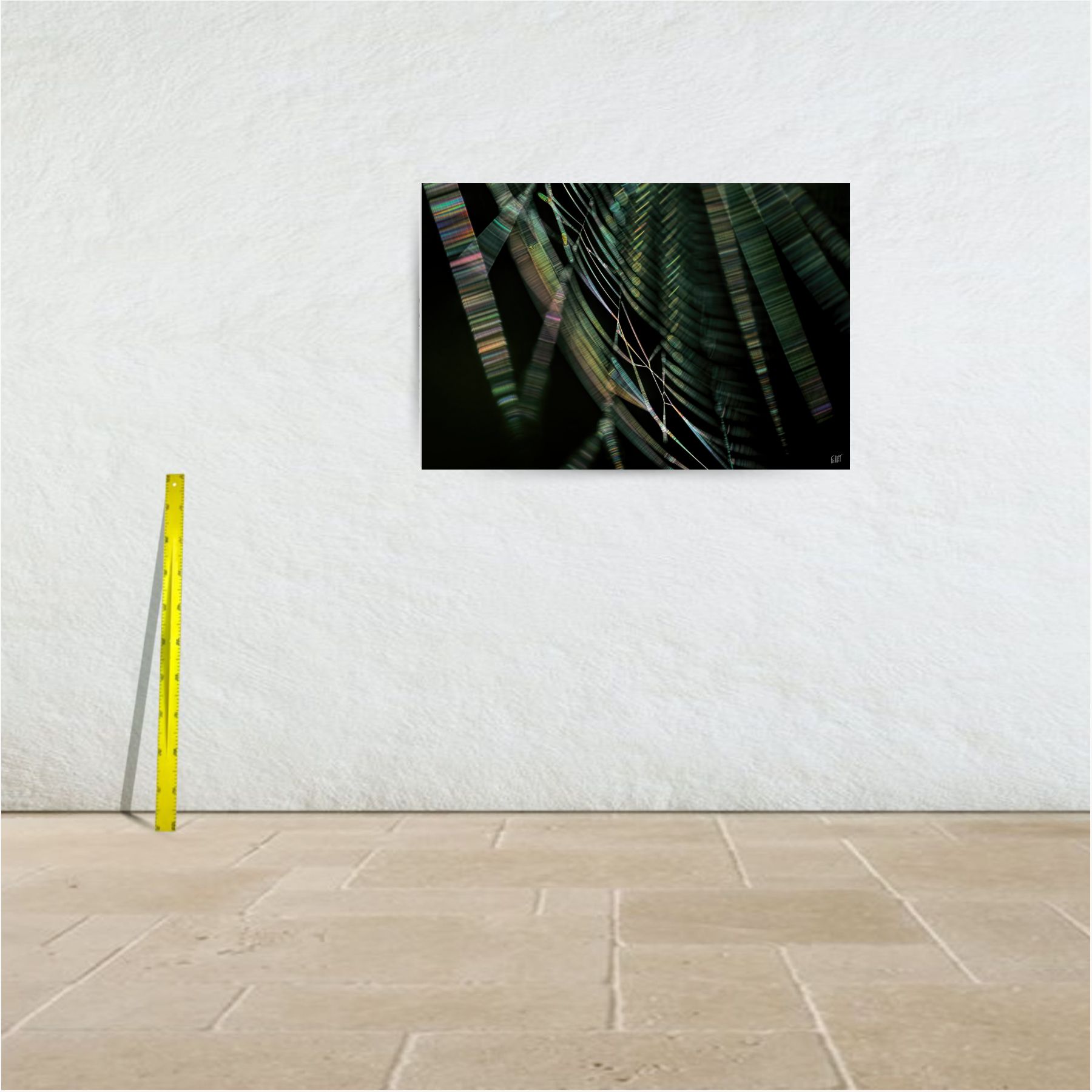 Last Spider Drawing 2 ~ toile (120 x 80 cm) – Image 3