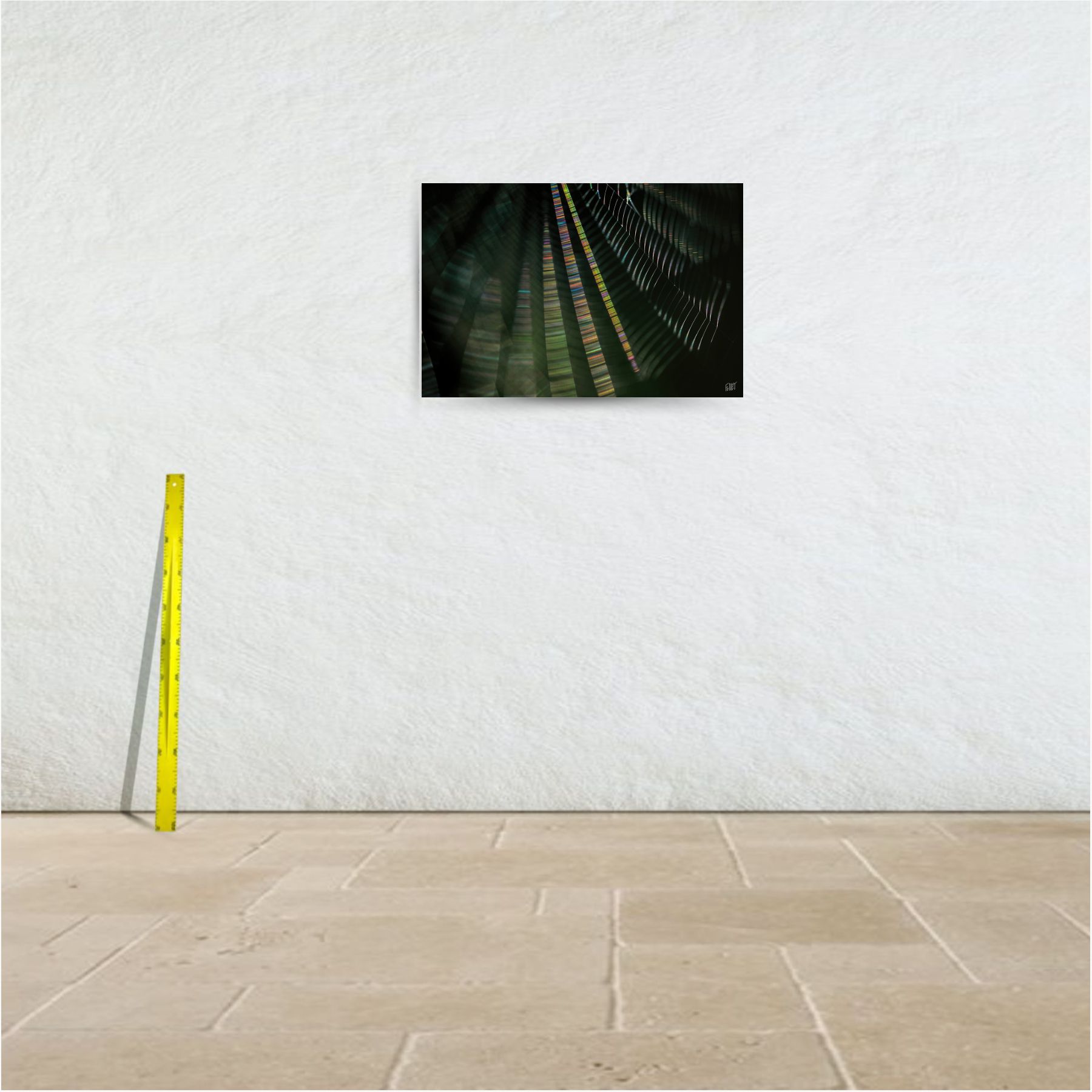 Last Spider Drawing 3 ~ toile (90 x 60 cm) – Image 3