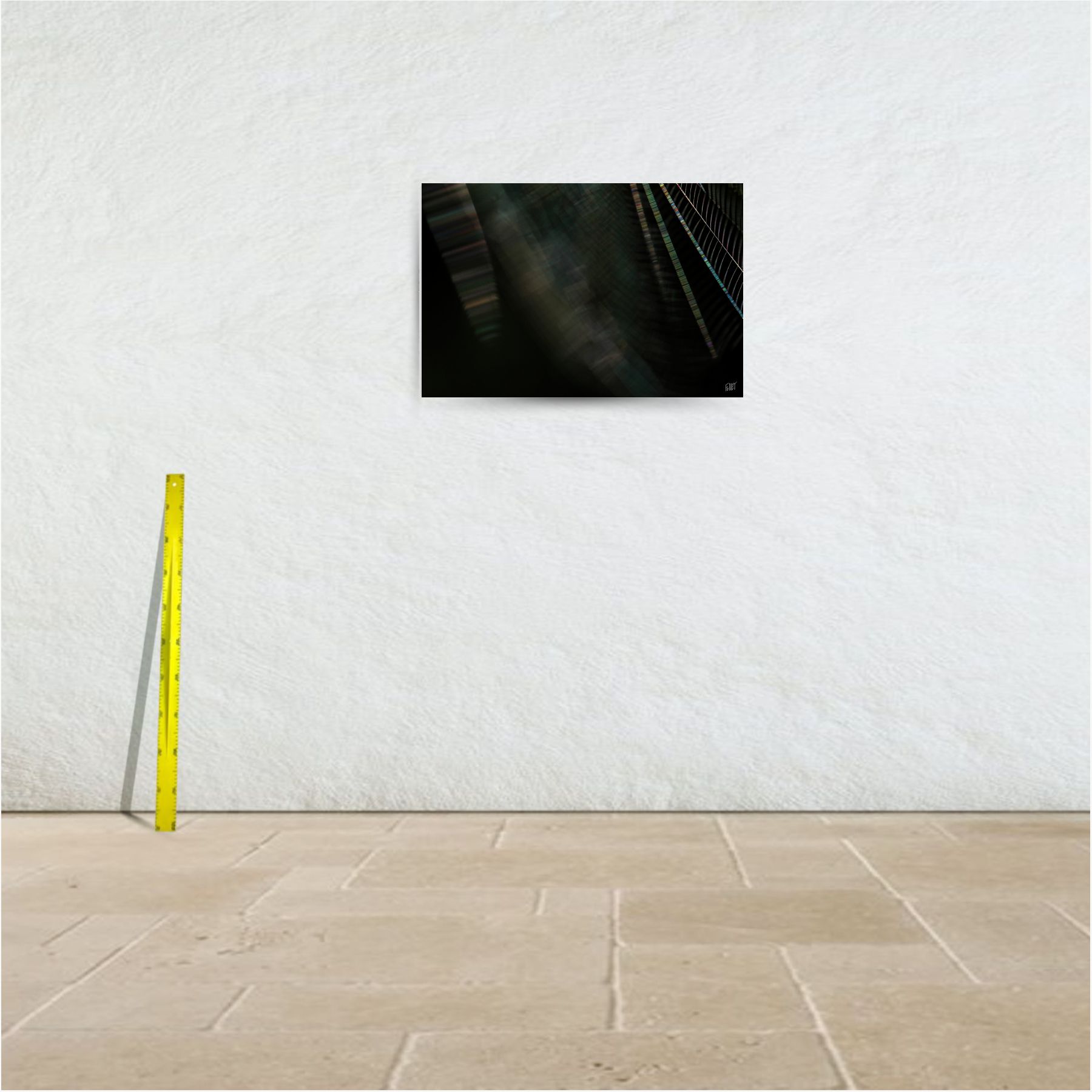 Last Spider Drawing 5 ~ toile (90 x 60 cm) – Image 3