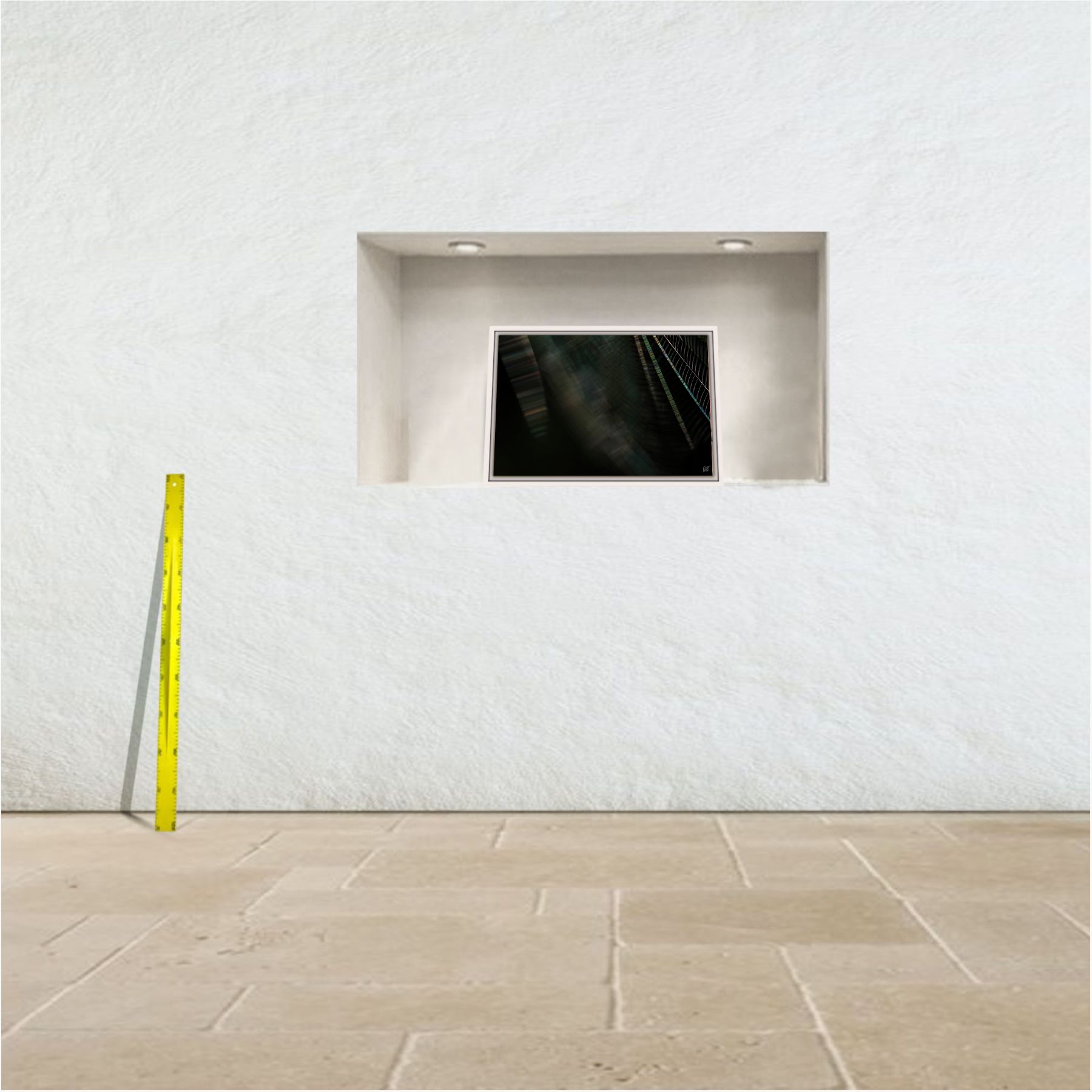 Last Spider Drawing 5 ~ toile encadrée (60 x 40 cm) – Image 3