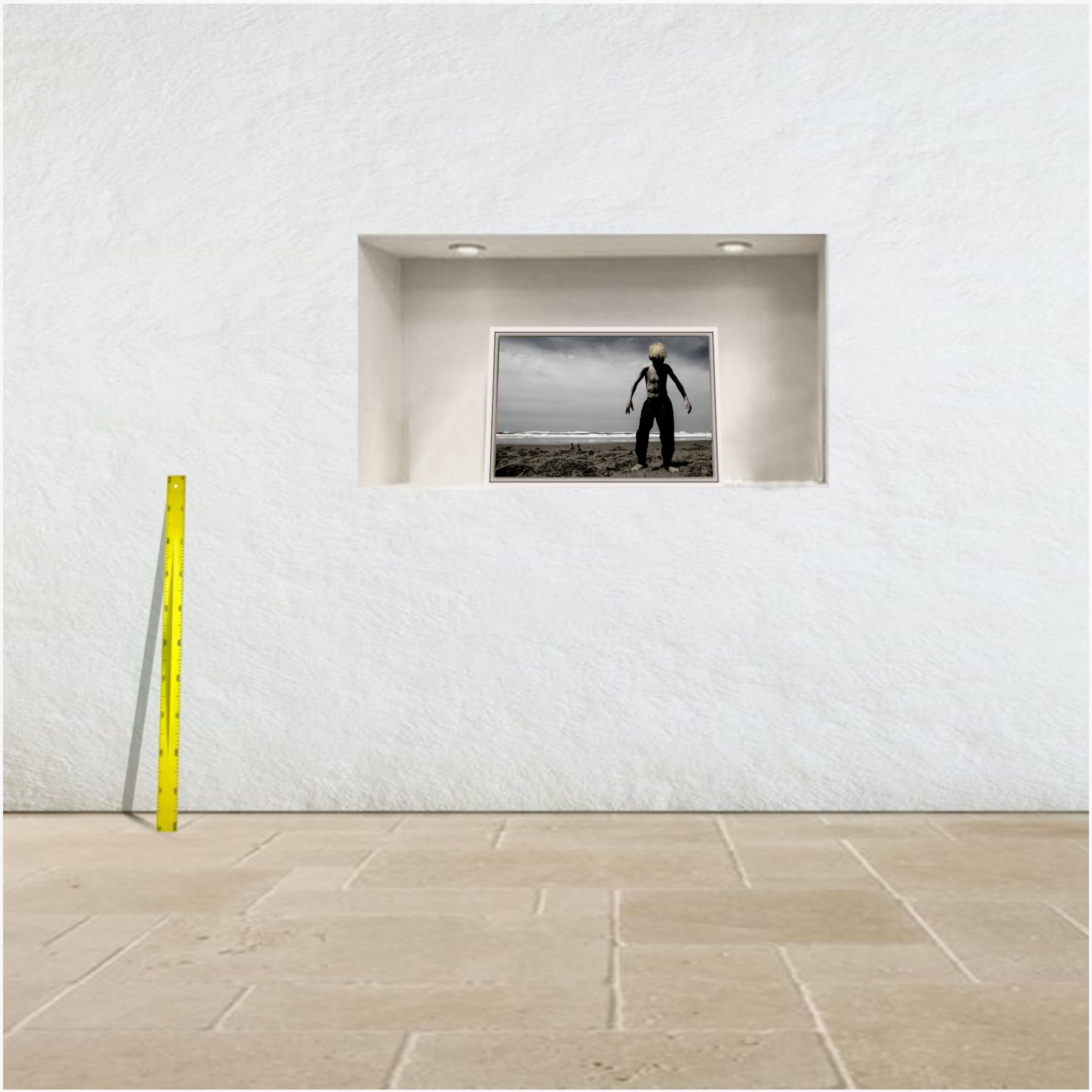 la bille égarée ~ toile encadrée (60 x 40 cm) – Image 3