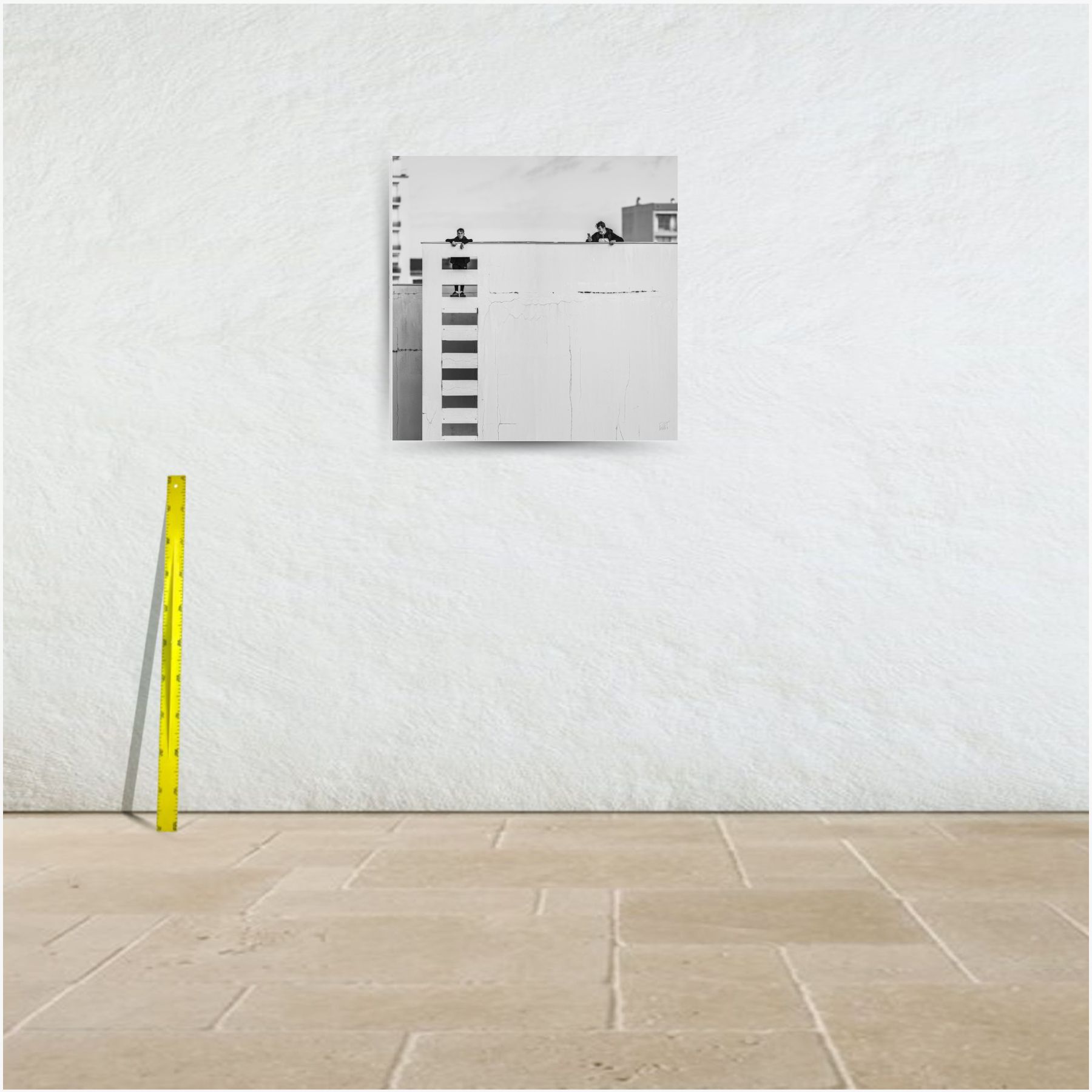 rascals in the air ~ toile (80 x 80 cm) – Image 3