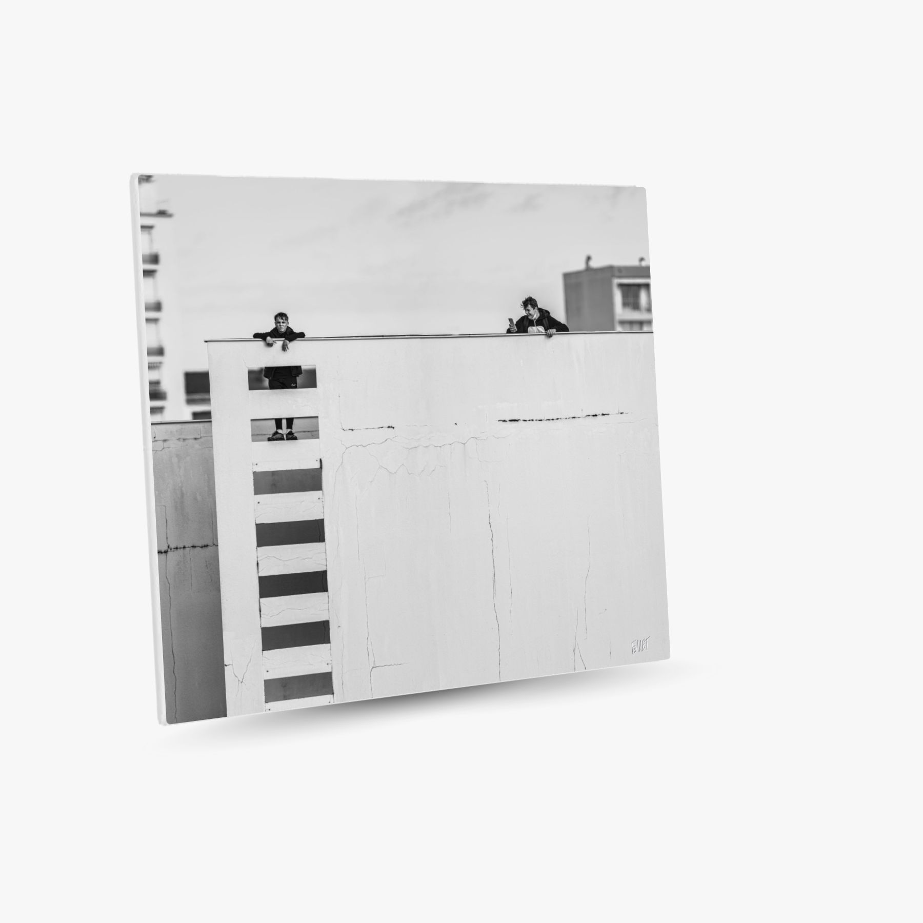 rascals in the air ~ toile (80 x 80 cm) – Image 2