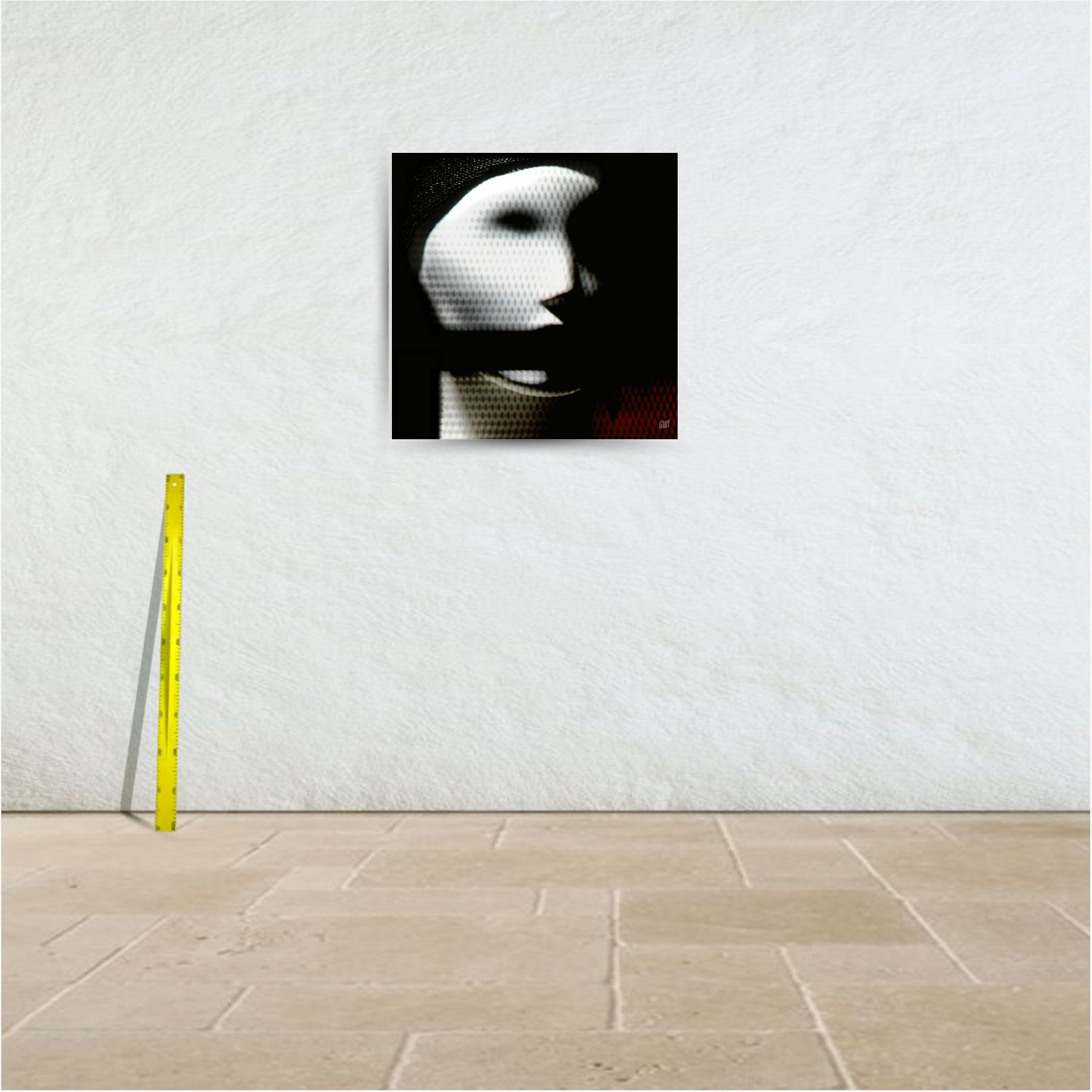 between us ~ toile (80 x 80 cm) – Image 3