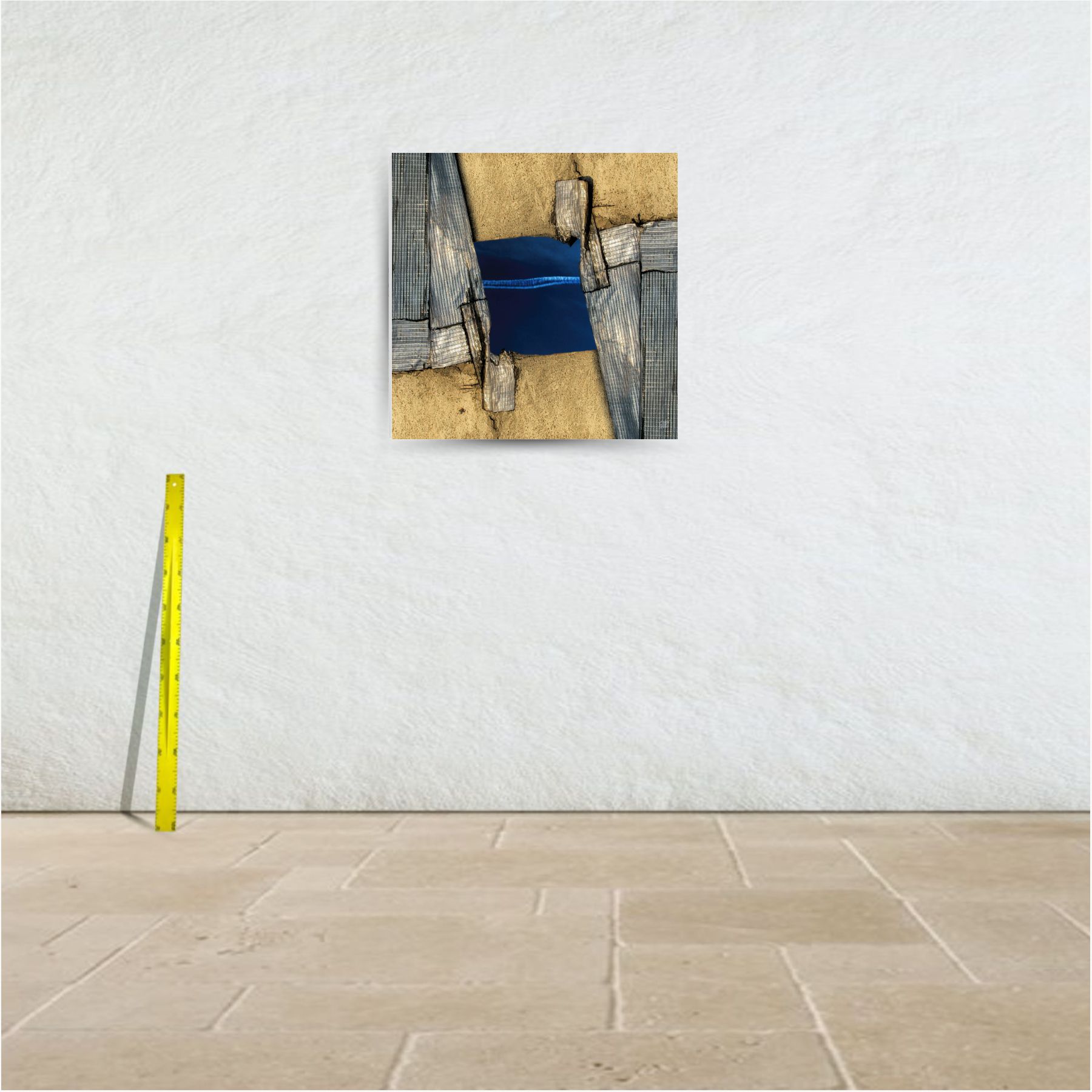 embrasure ~ toile (80 x 80 cm) – Image 3