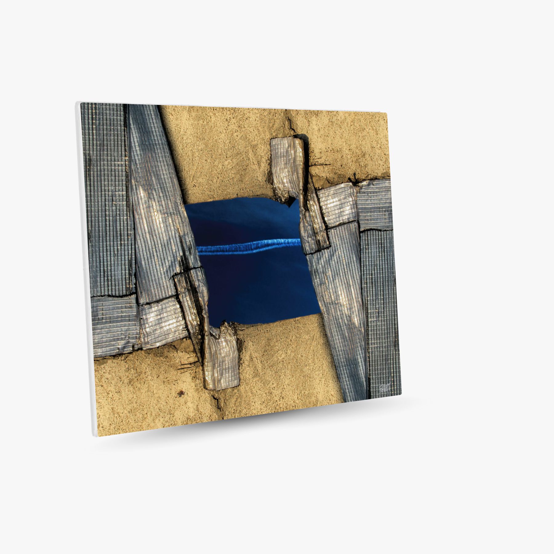 embrasure ~ toile (80 x 80 cm) – Image 2