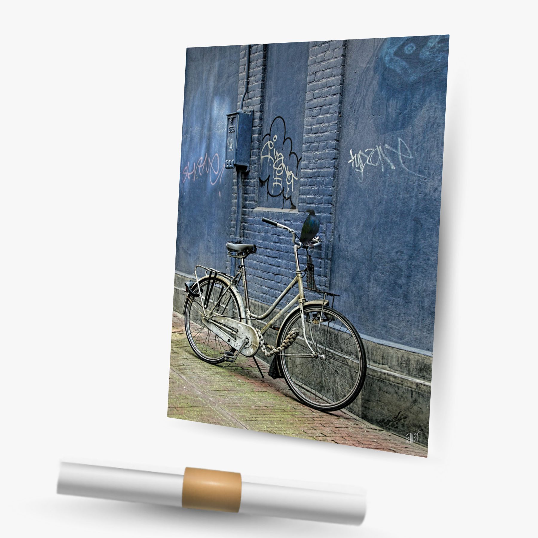 Amsterdam's bikes 6 ~ affiche (80 x 120 cm) – Image 2