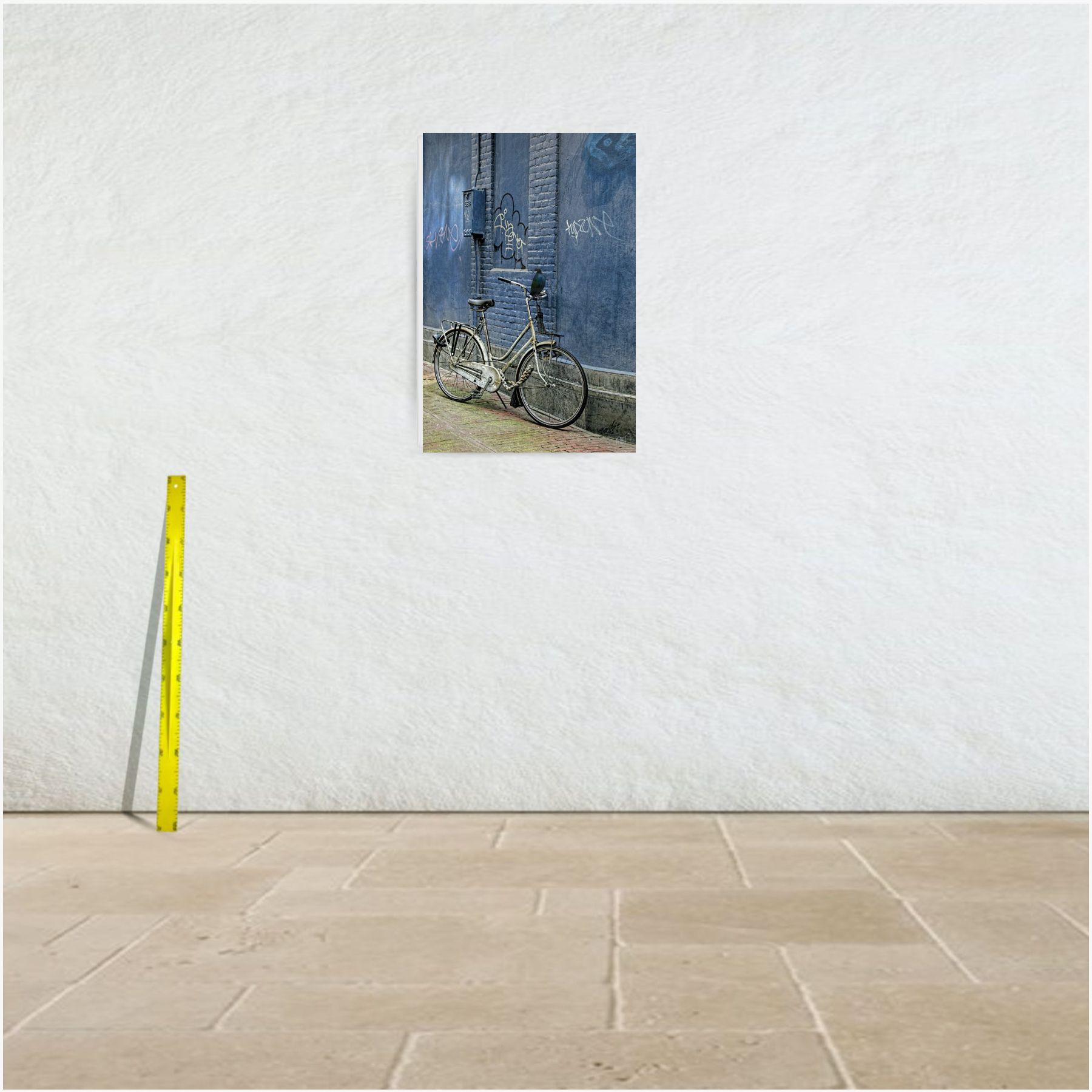 Amsterdam's bikes 6 ~ toile (60 x 90 cm) – Image 3
