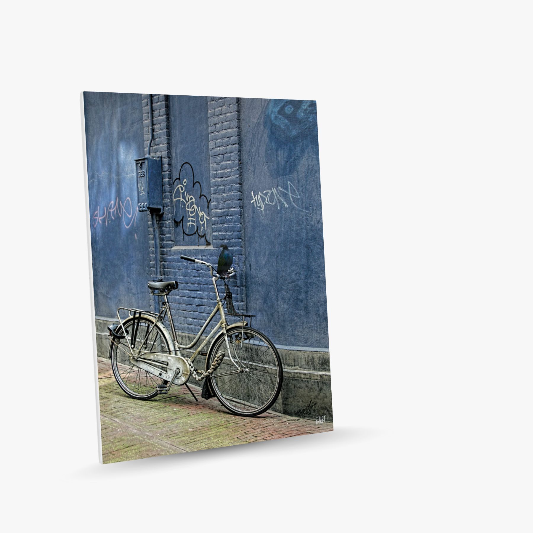 Amsterdam's bikes 6 ~ toile (60 x 90 cm) – Image 2